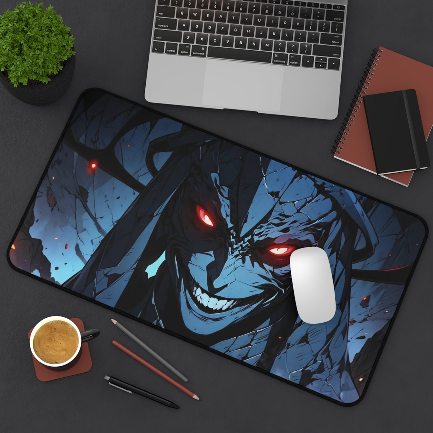 Statue of God Desk Mat