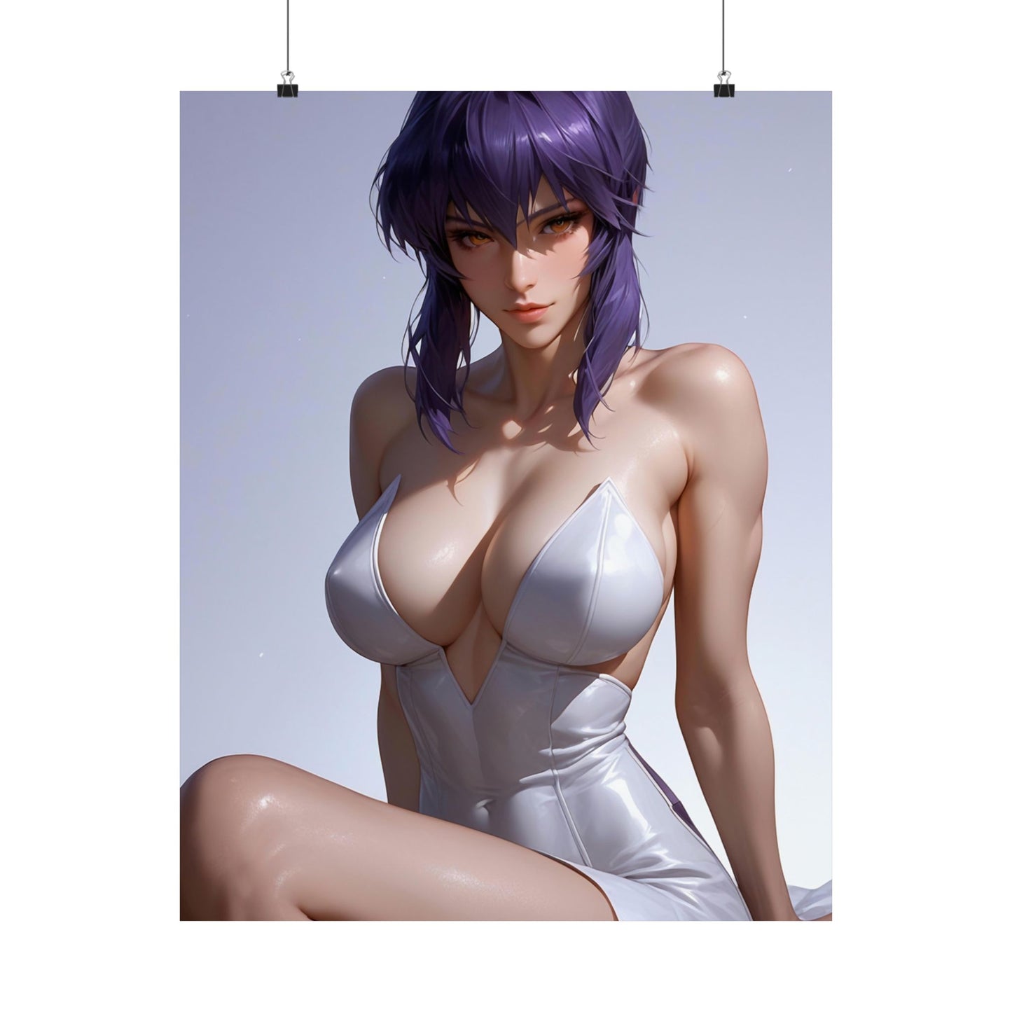 Motoko Kusanagi 002 Vertical Posters