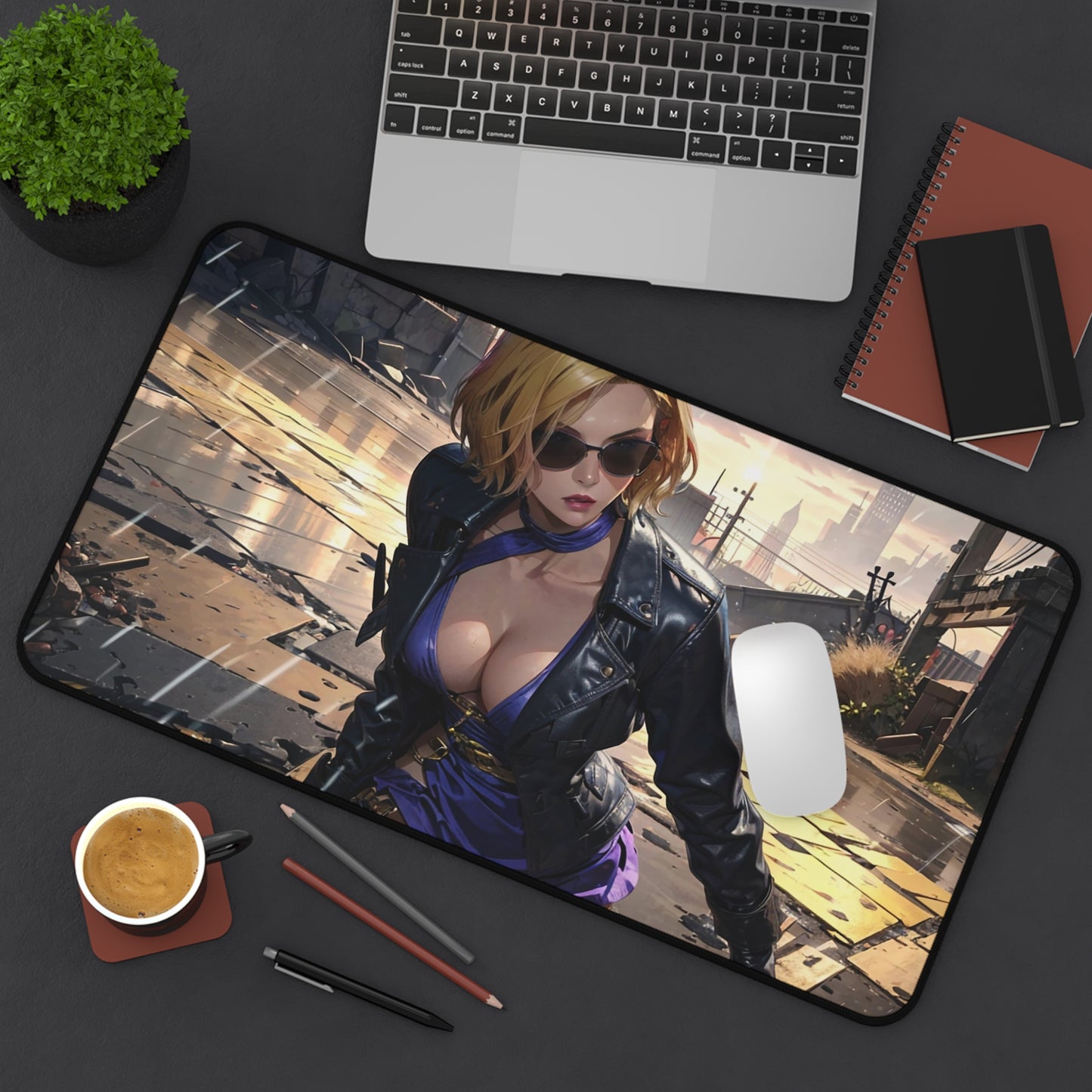 Nina 001 Desk Mat