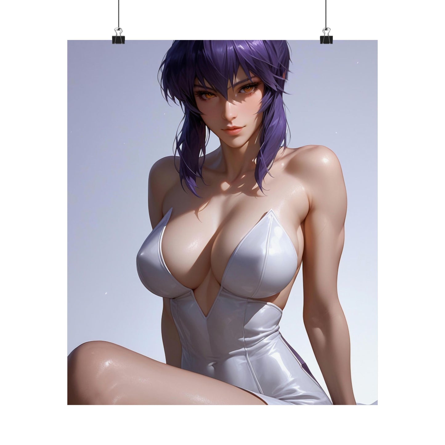 Motoko Kusanagi 002 Vertical Posters