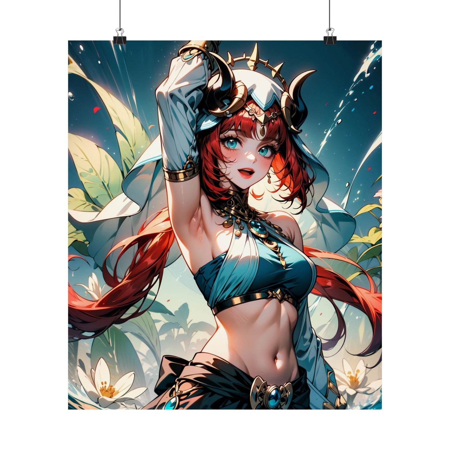 Nilou 003 Vertical Posters