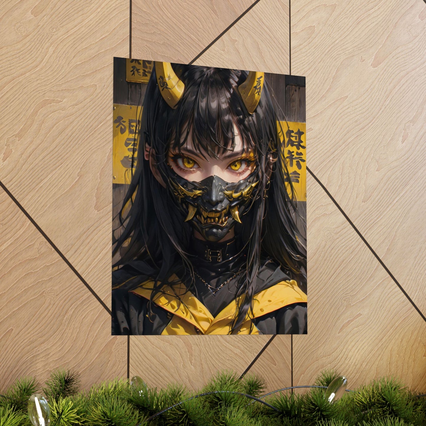Alluring Oni Vertical Posters