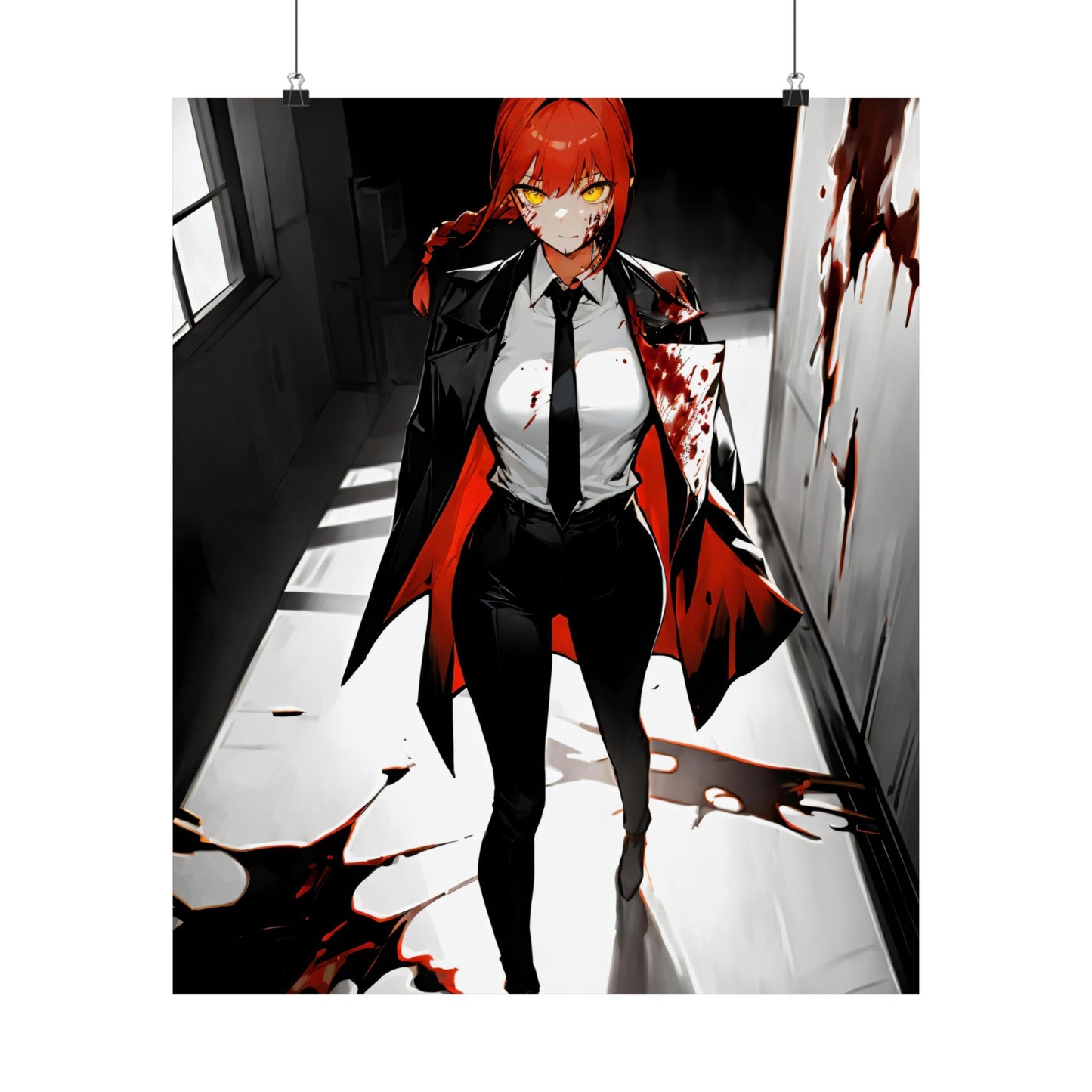 Makima 002 Matte Vertical Posters