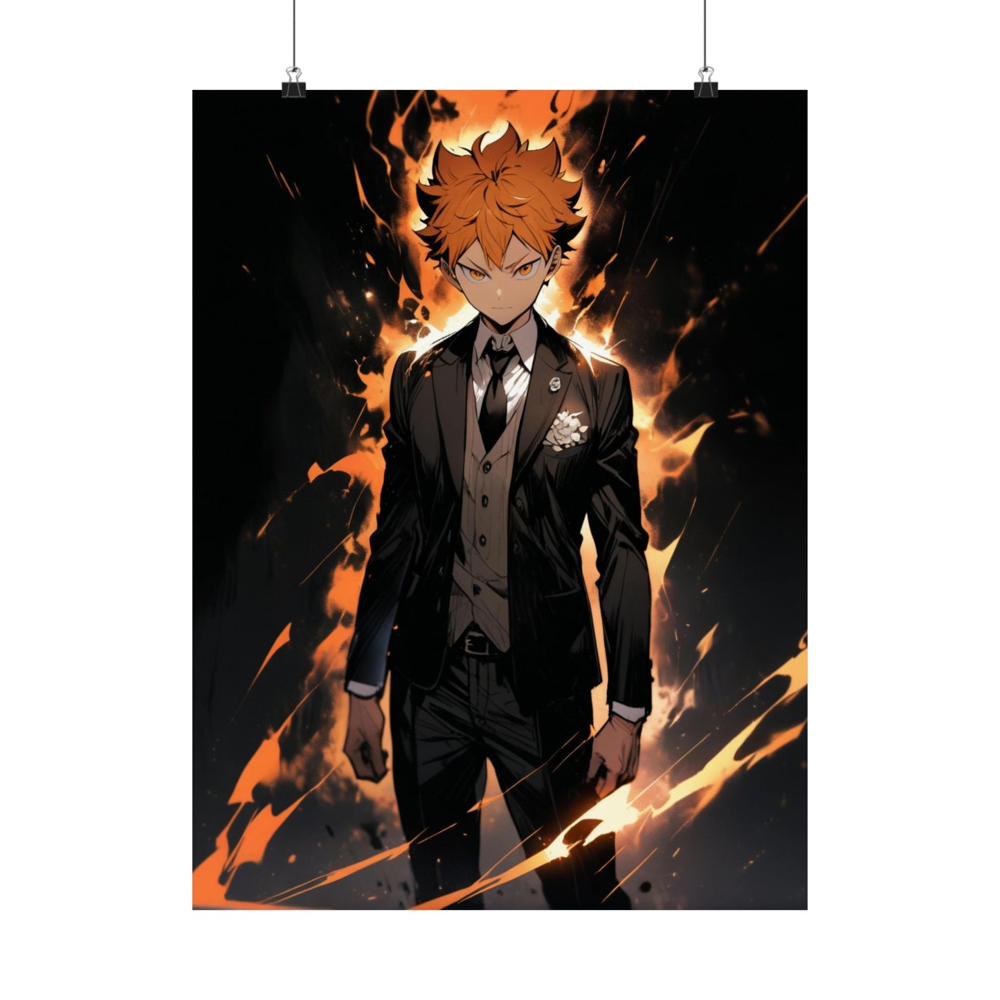 Hinata Shouyou 001 Vertical Posters