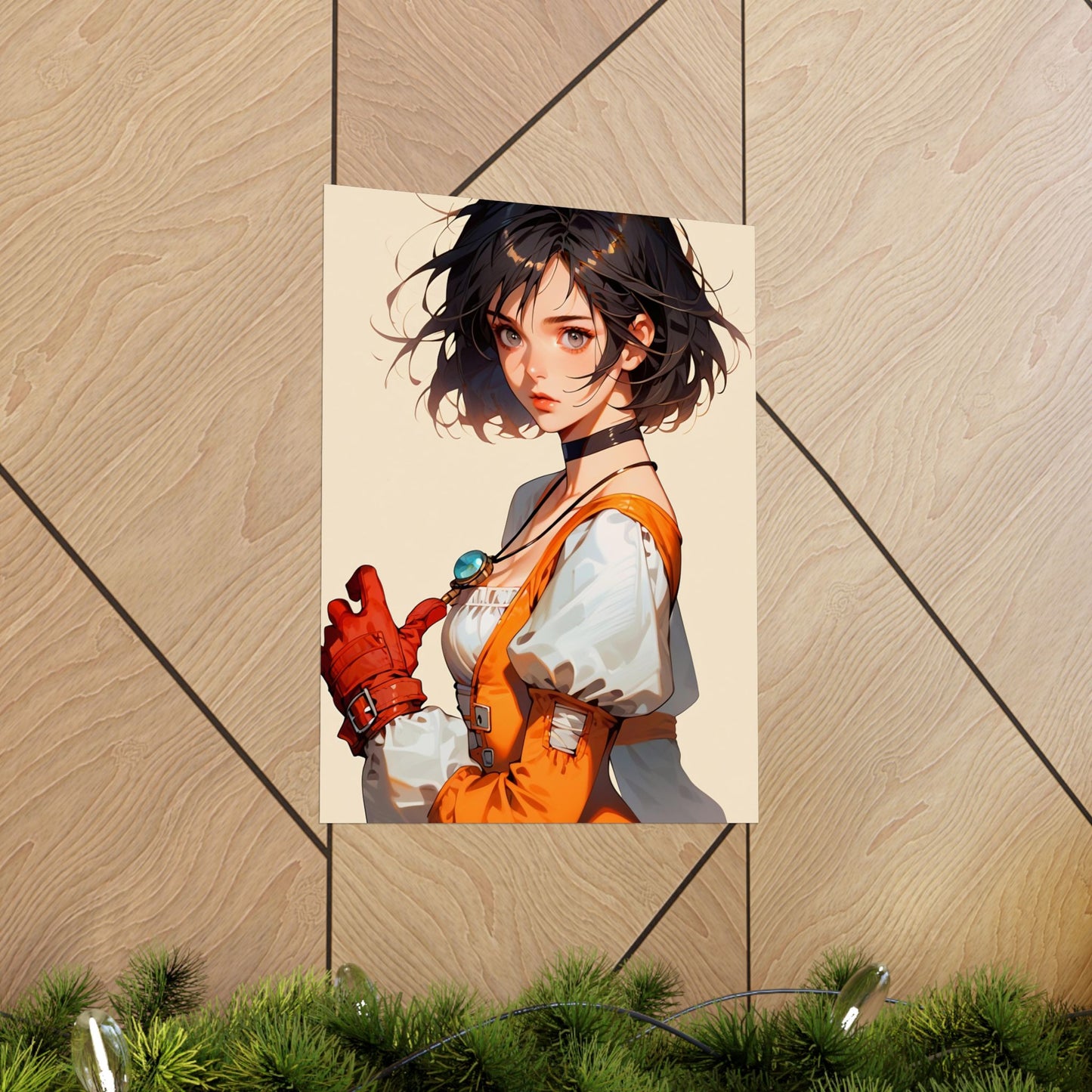 Princess Garnet 002 Vertical Posters