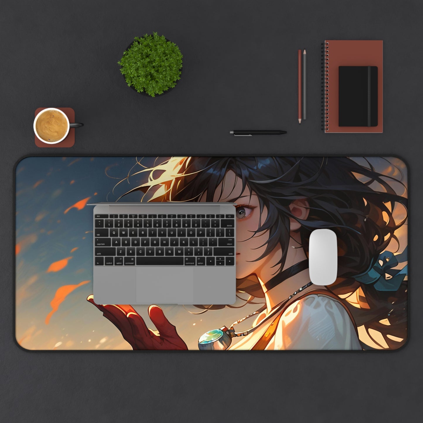 Princess Garnet 001 Desk Mat