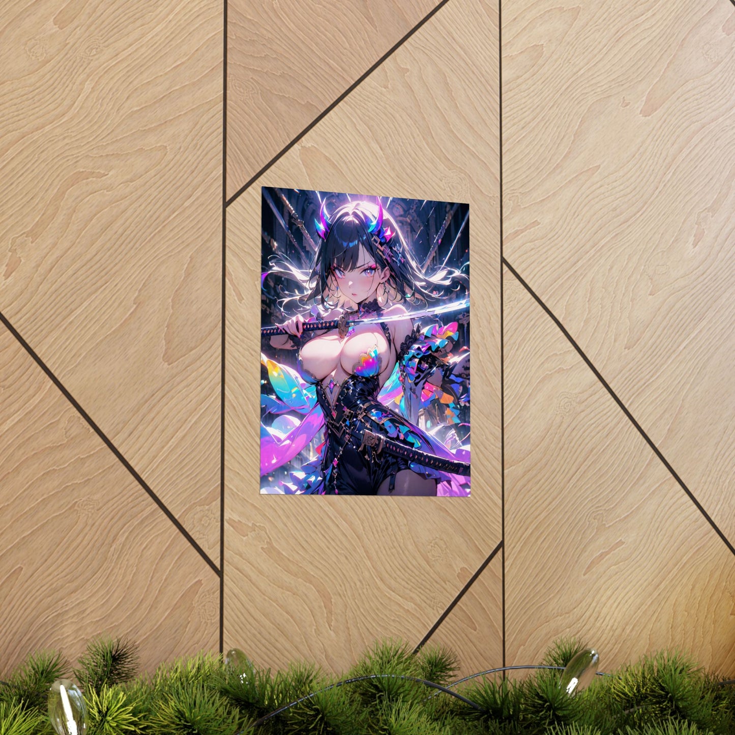 Luminous Allure Vertical Posters