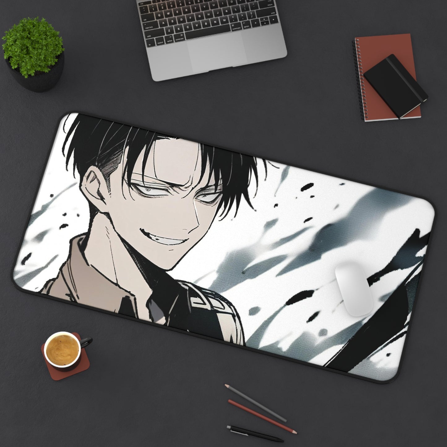 Captain Levi 001 Desk Mat