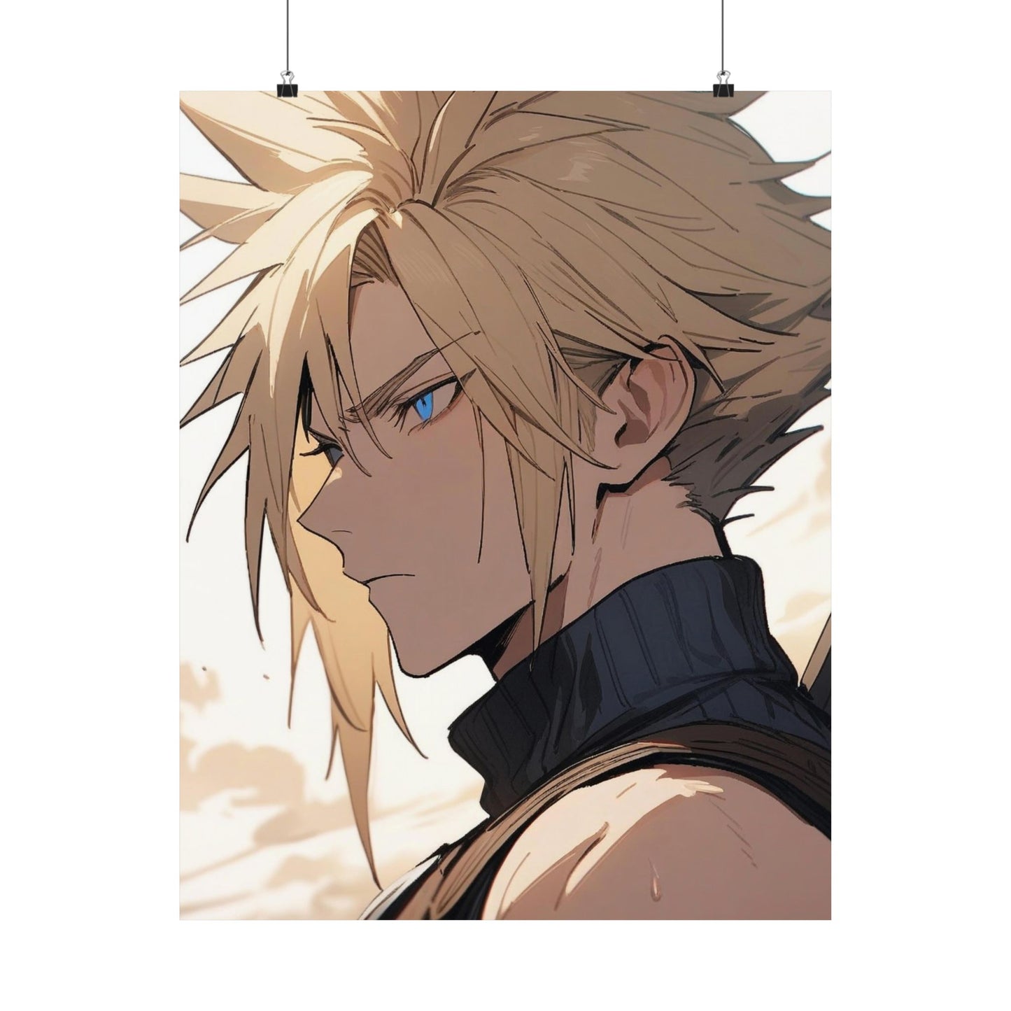 Cloud Strife 001 Vertical Posters