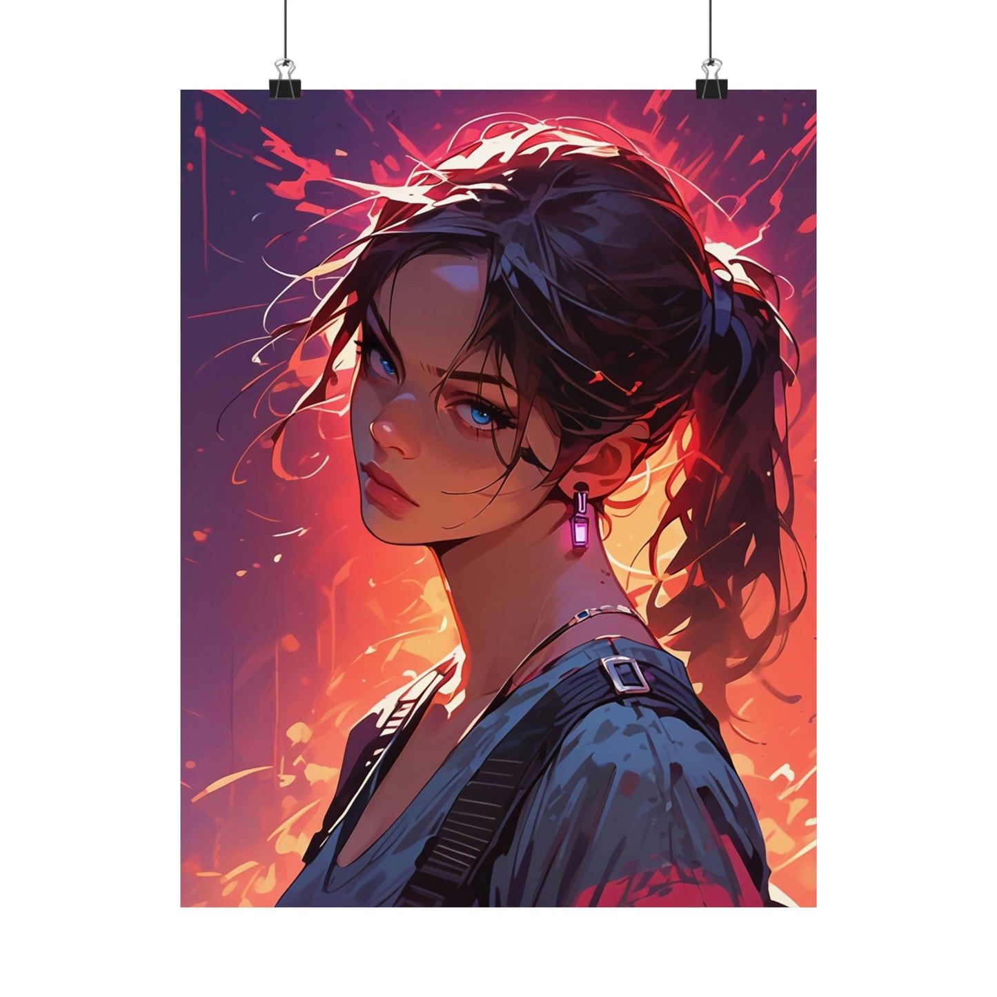 Claire Redfield 002 Vertical Posters