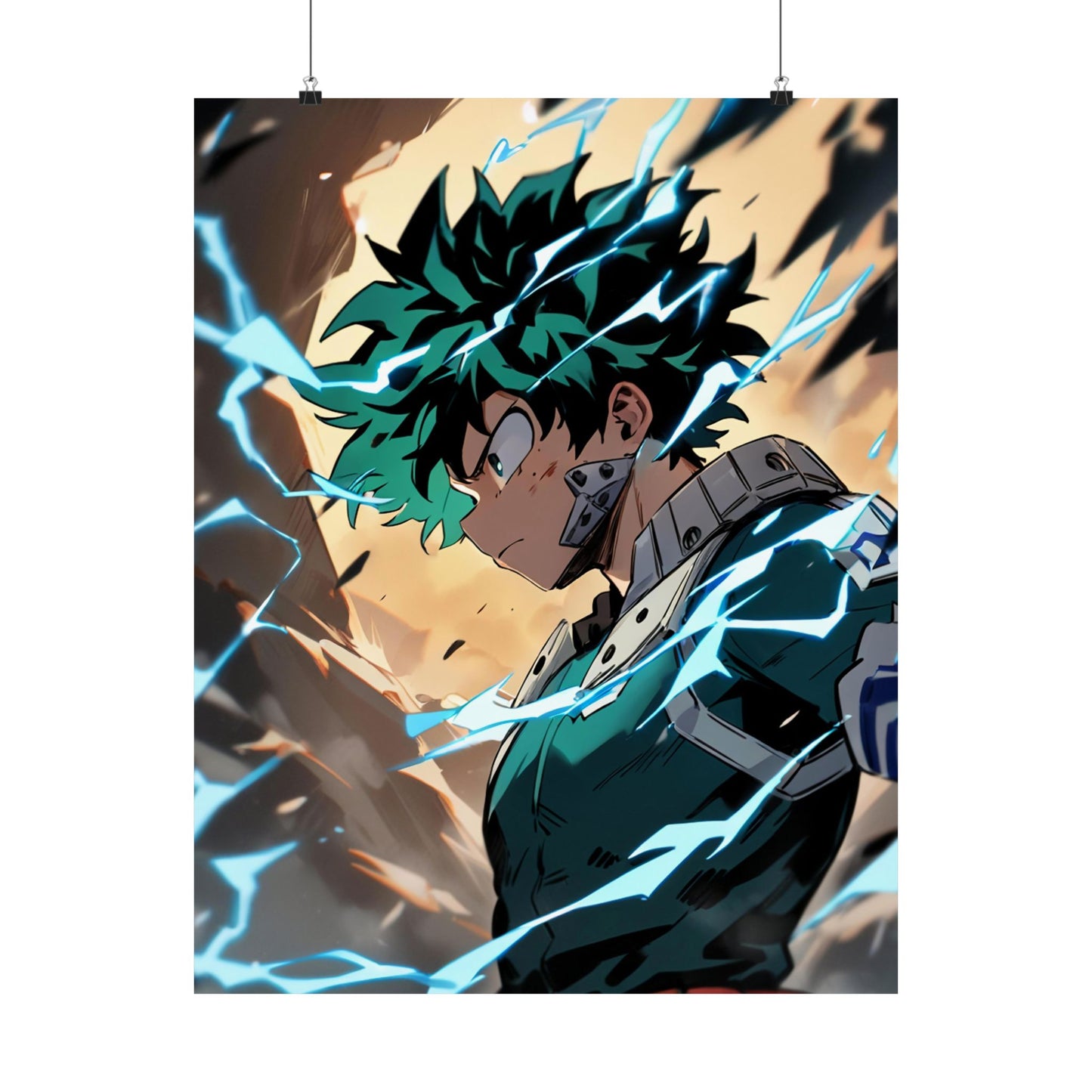 Izuku Midoriya 001 Vertical Posters