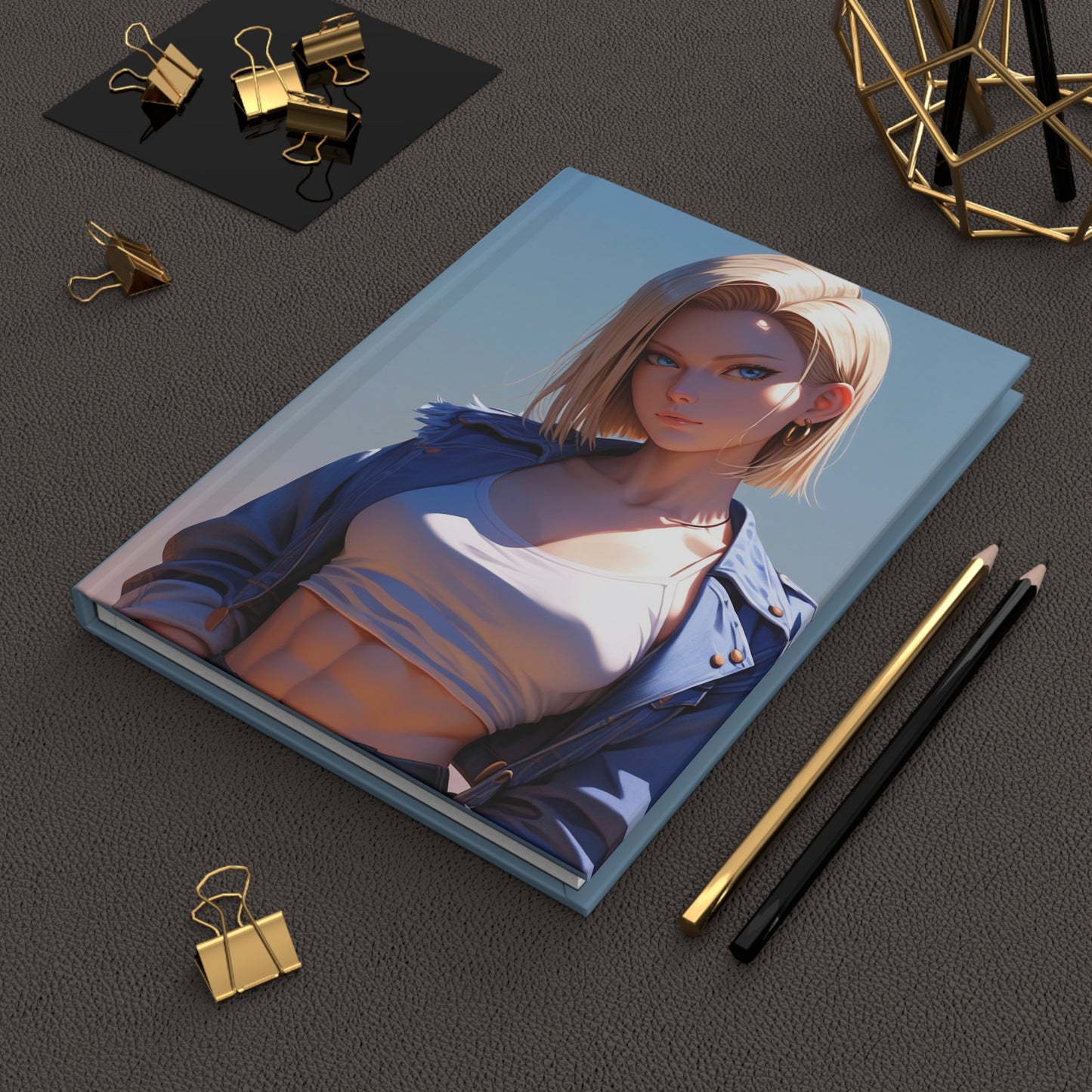 Android 18 002 Hardcover Journal Matte