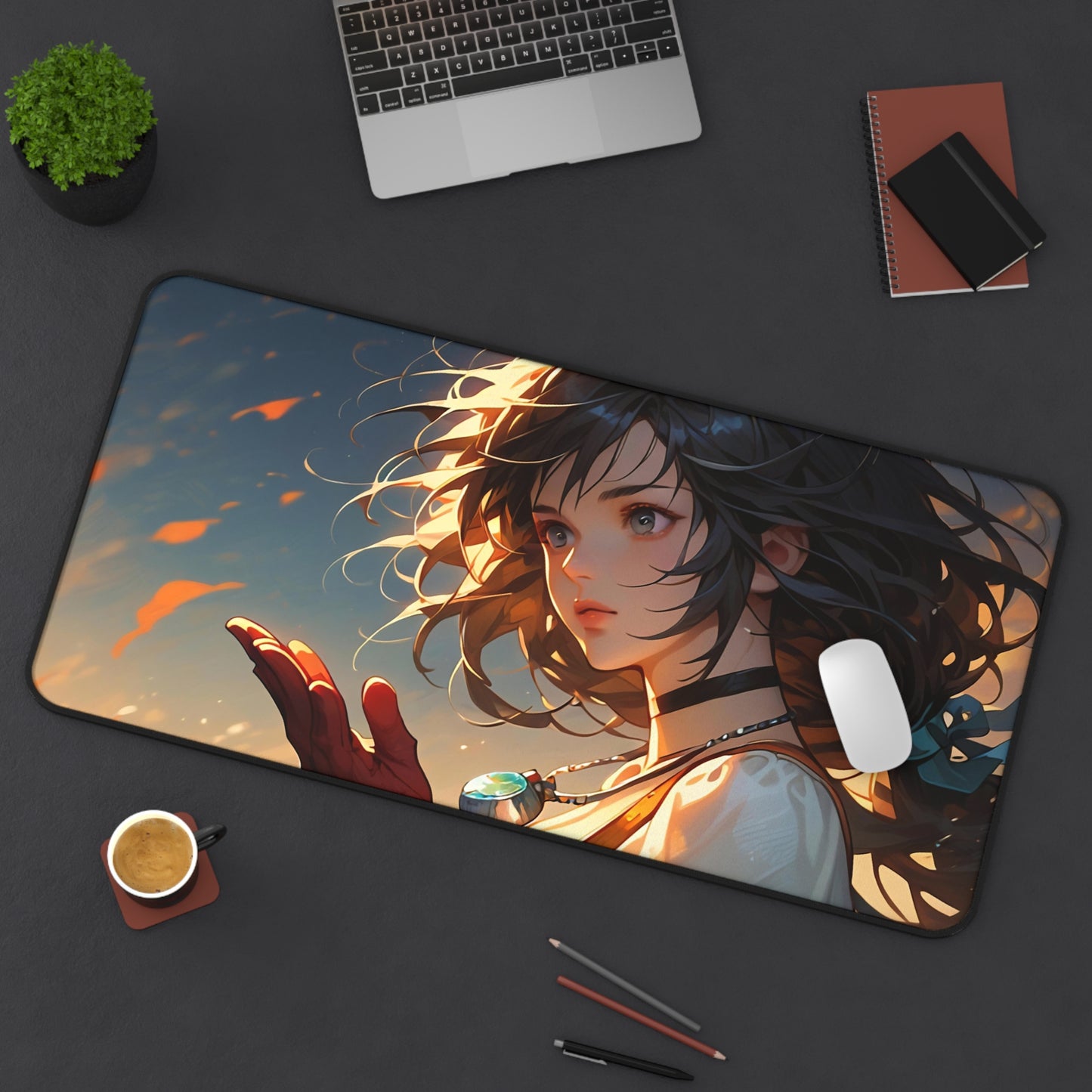 Princess Garnet 001 Desk Mat