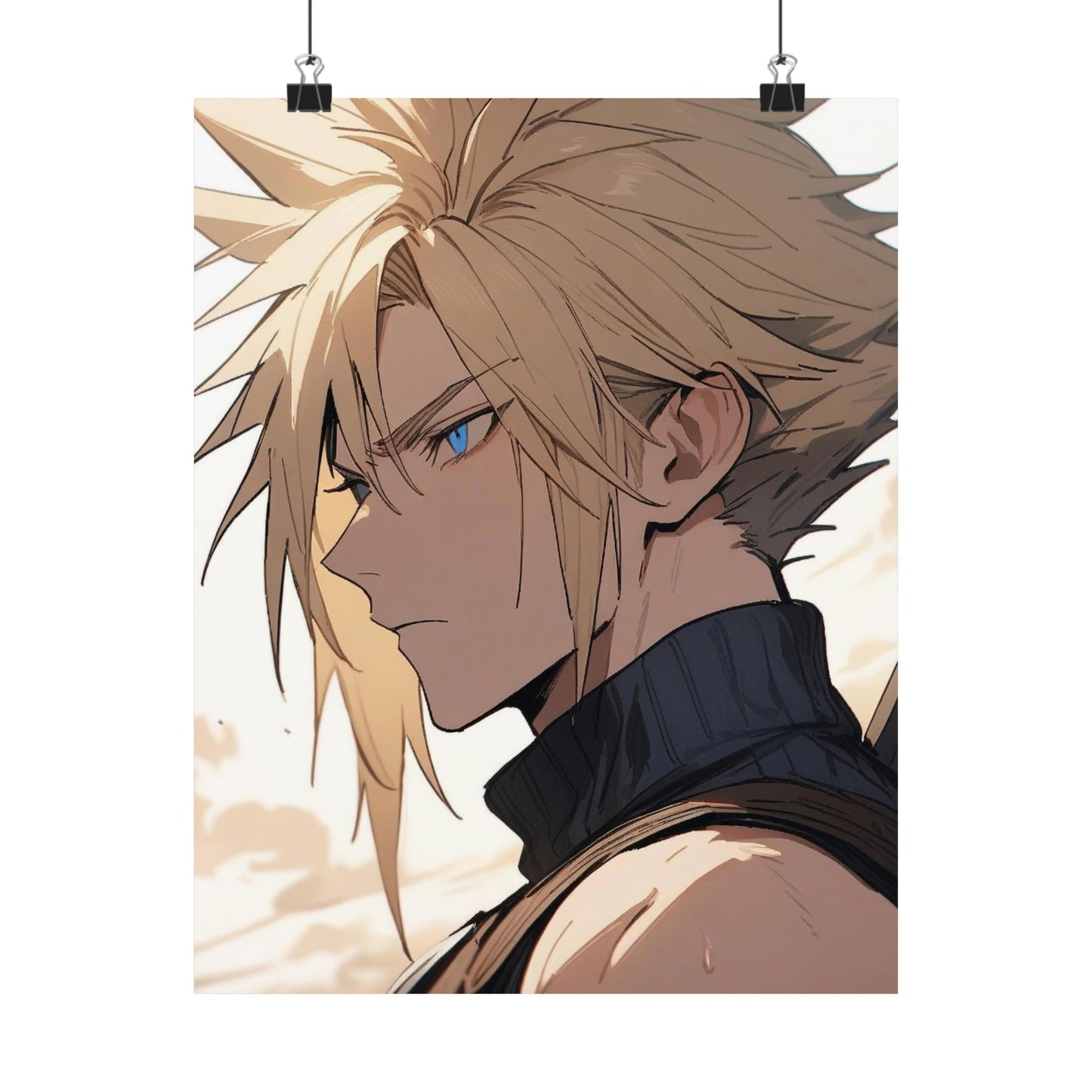 Cloud Strife 001 Vertical Posters