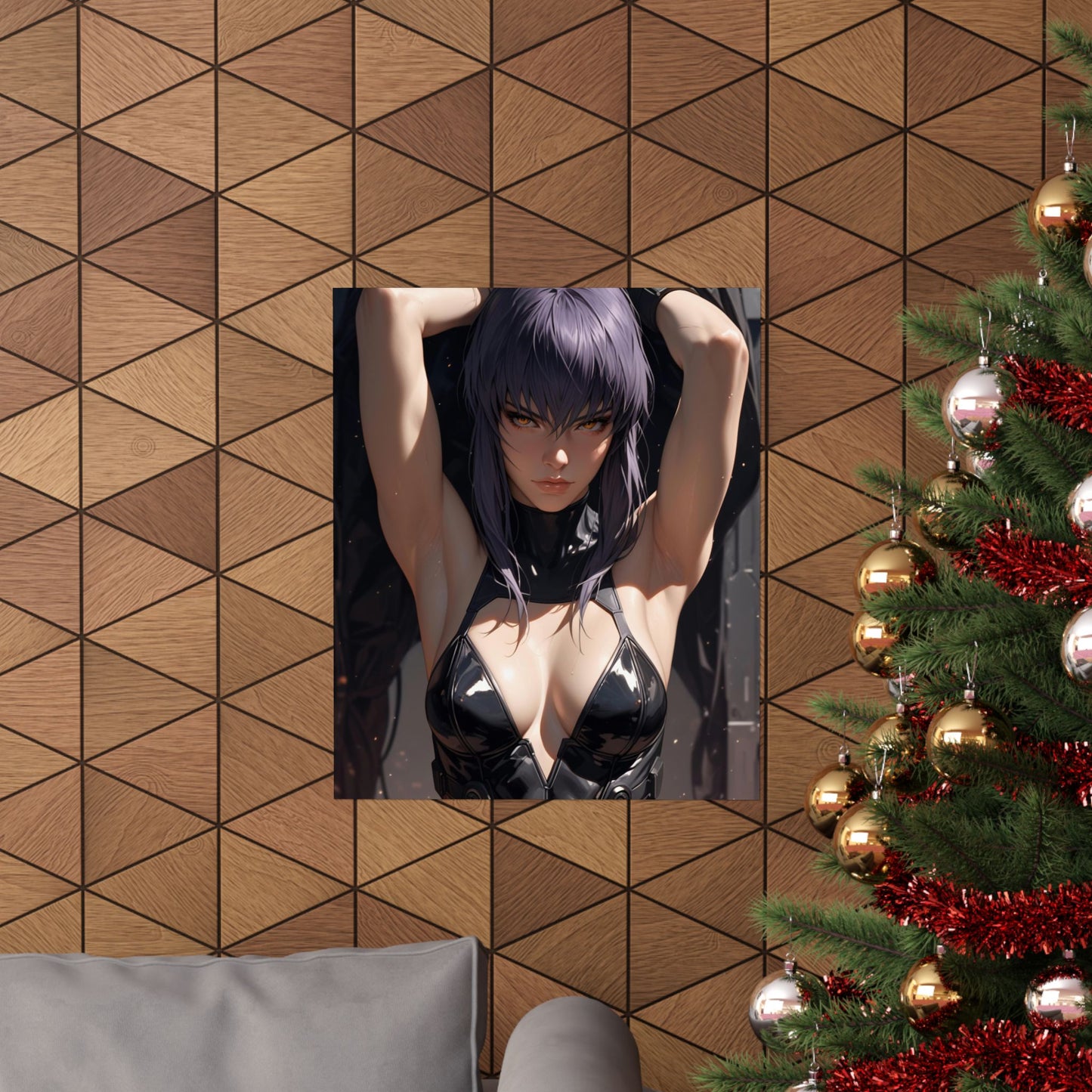 Motoko Kusanagi 003 Vertical Posters