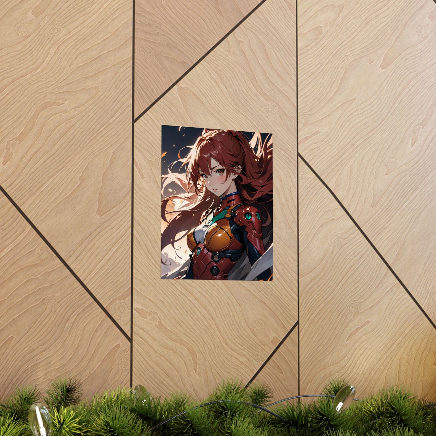 Asuka Soryu 003 Matte Vertical Posters