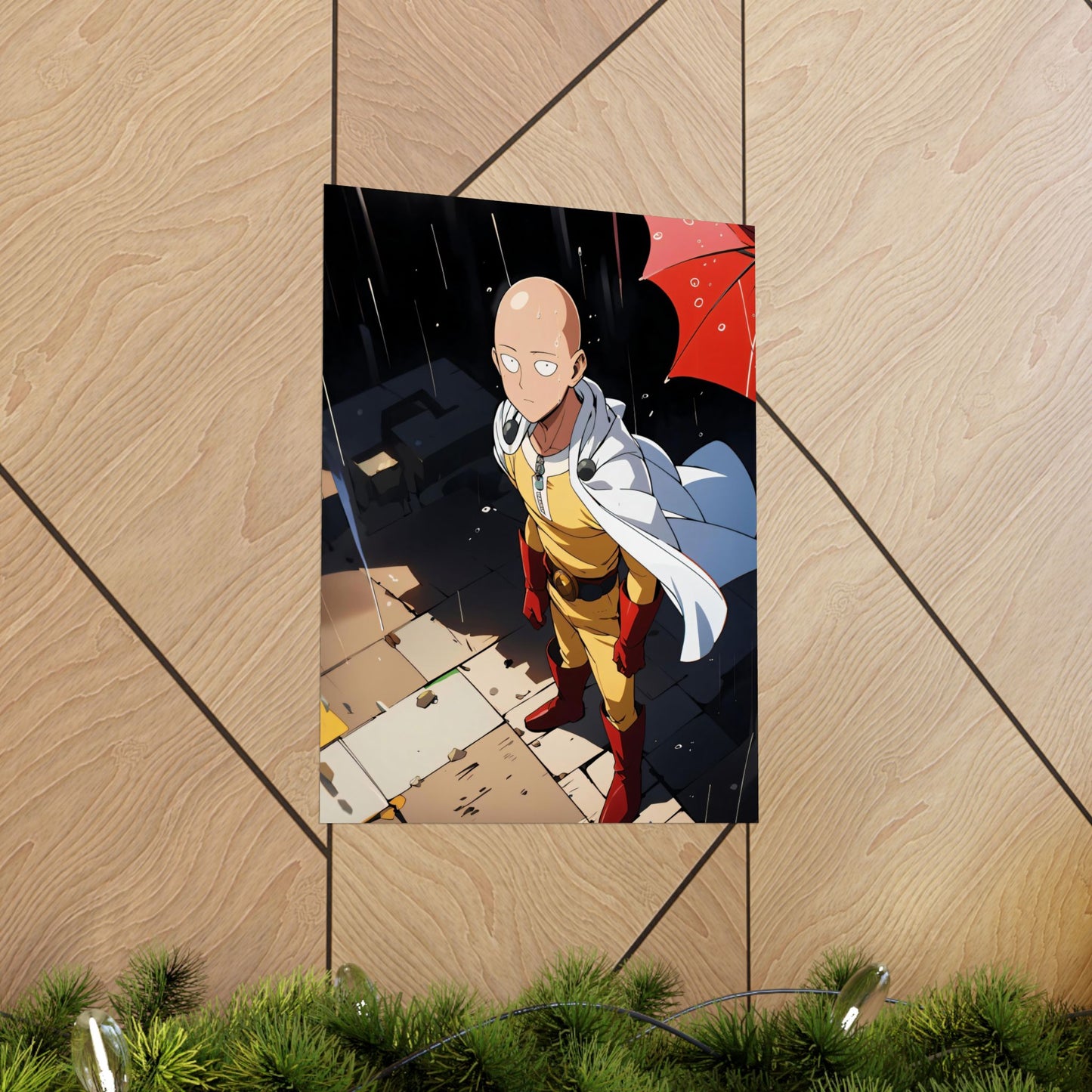 Saitama 001 Matte Vertical Posters