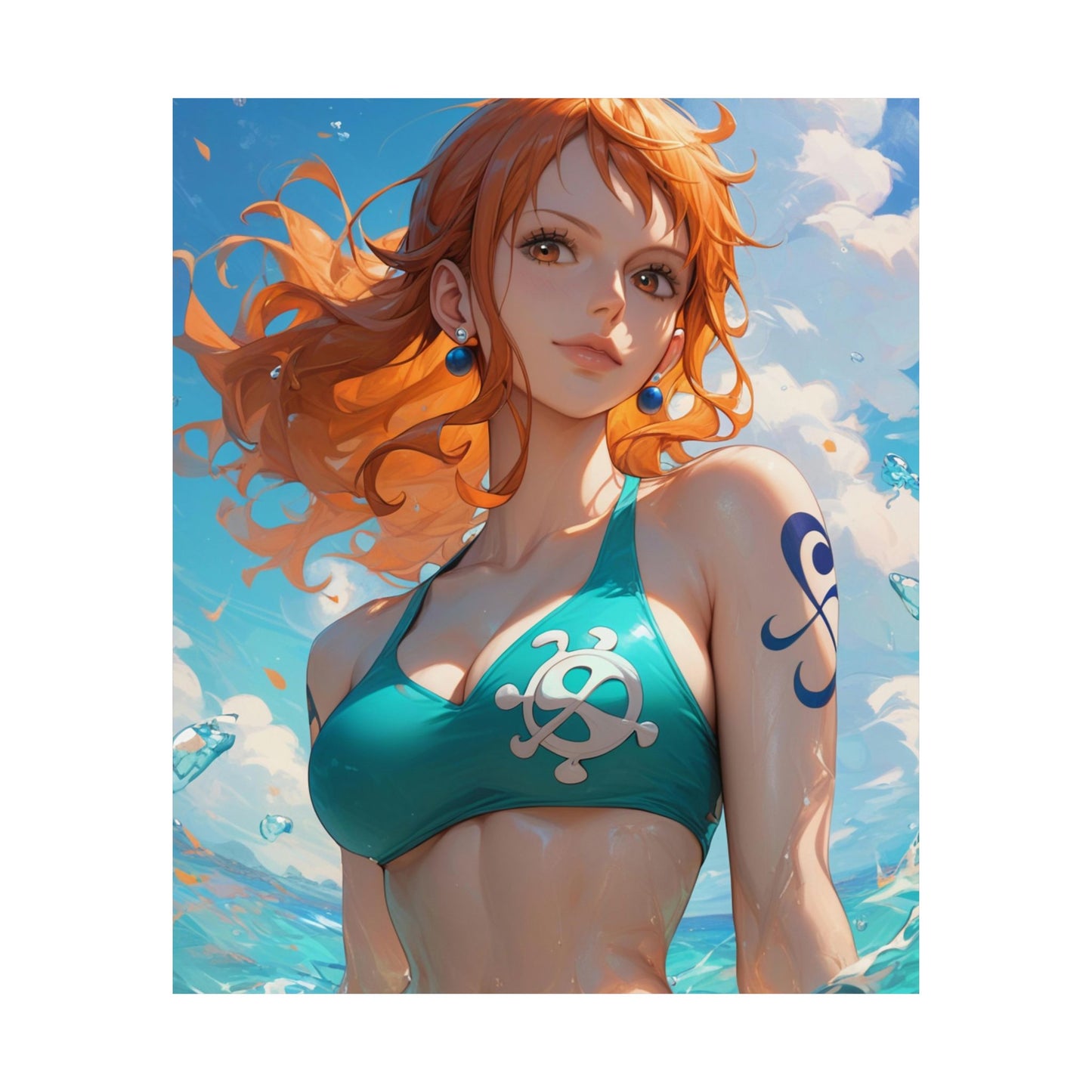 Nami 002 Vertical Posters
