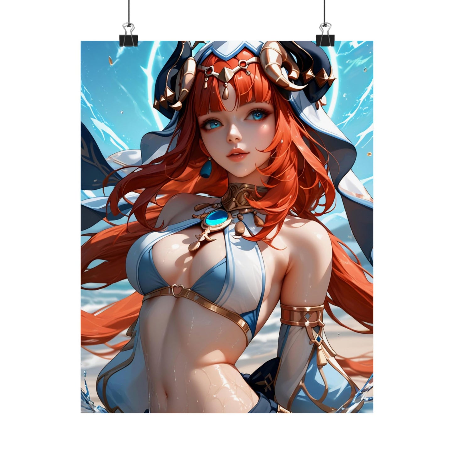 Nilou 004 Vertical Posters