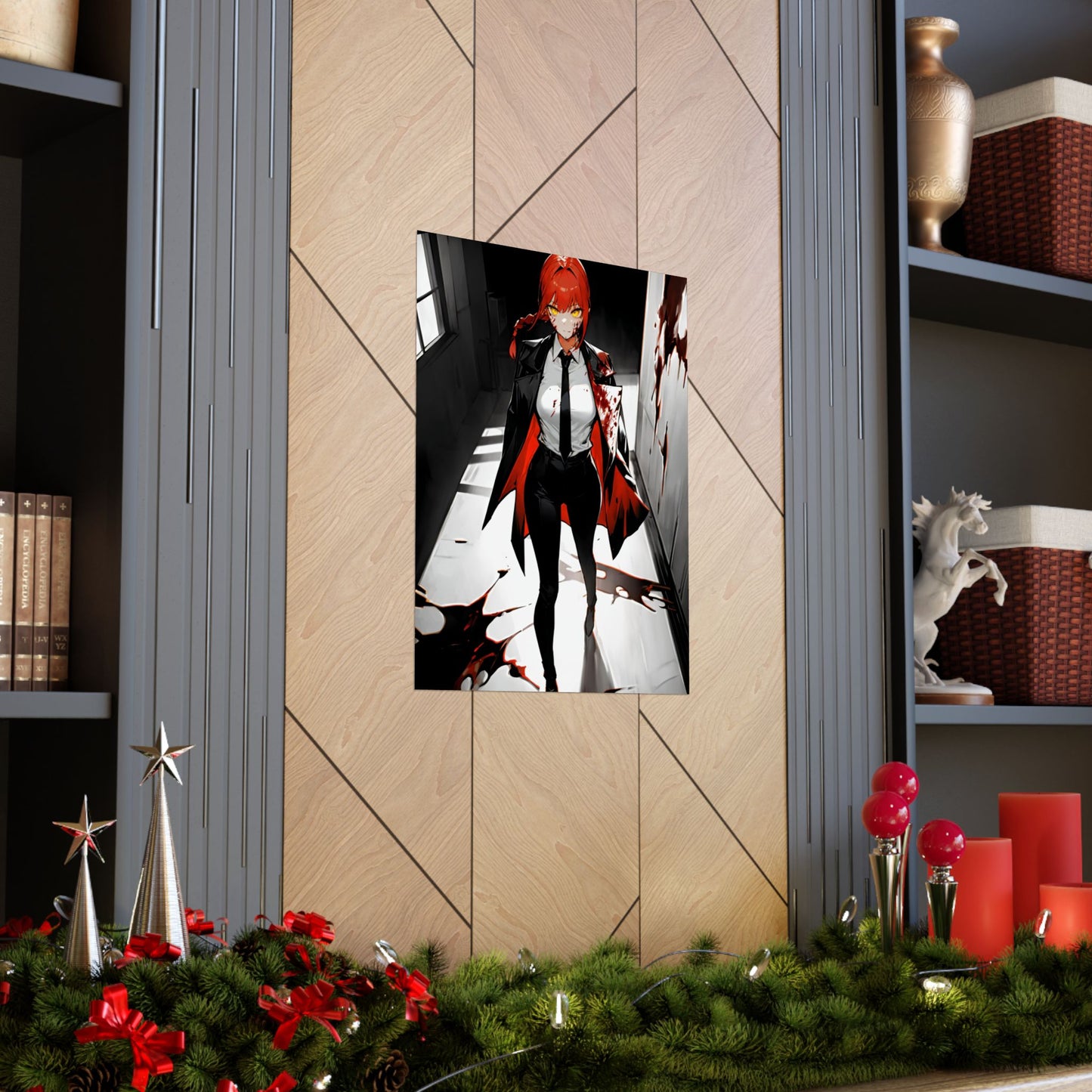 Makima 002 Matte Vertical Posters