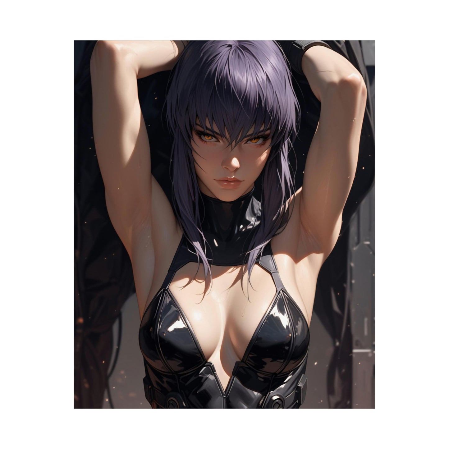 Motoko Kusanagi 003 Vertical Posters