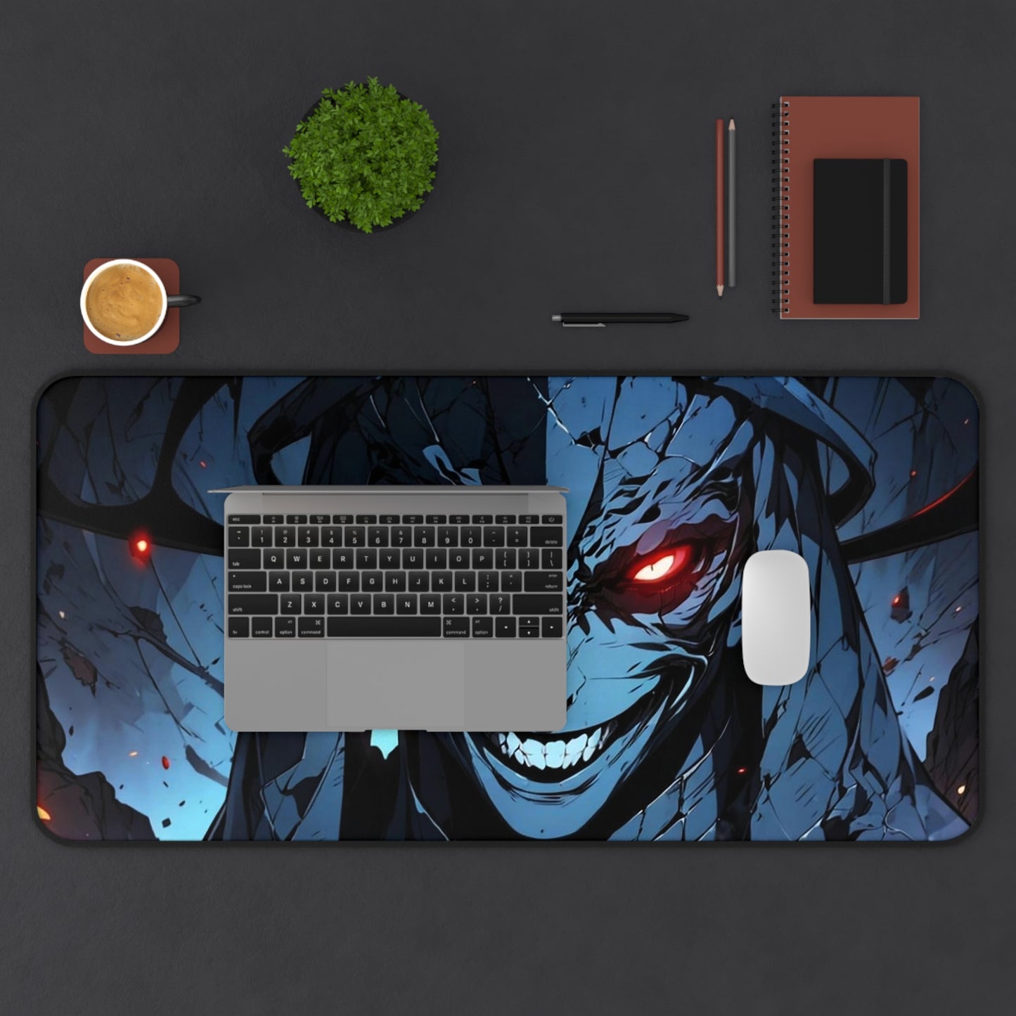 Statue of God Desk Mat