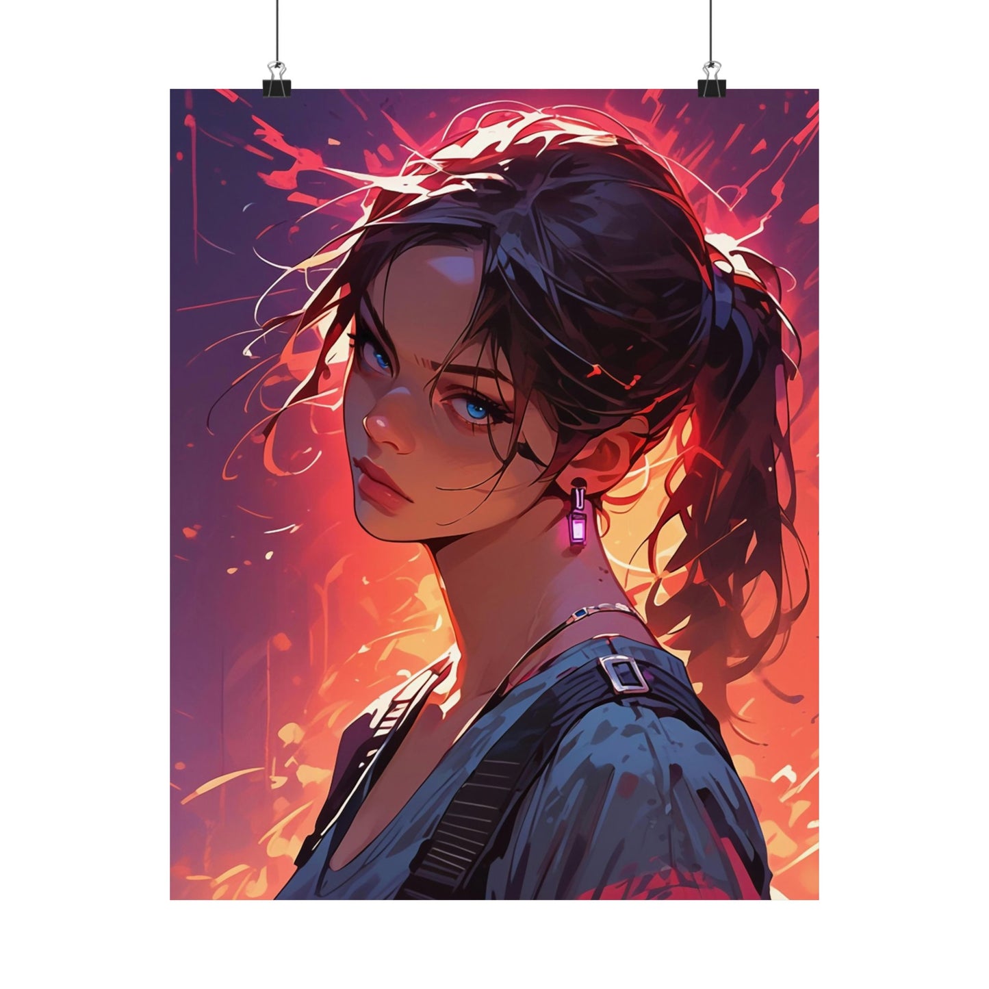 Claire Redfield 002 Vertical Posters