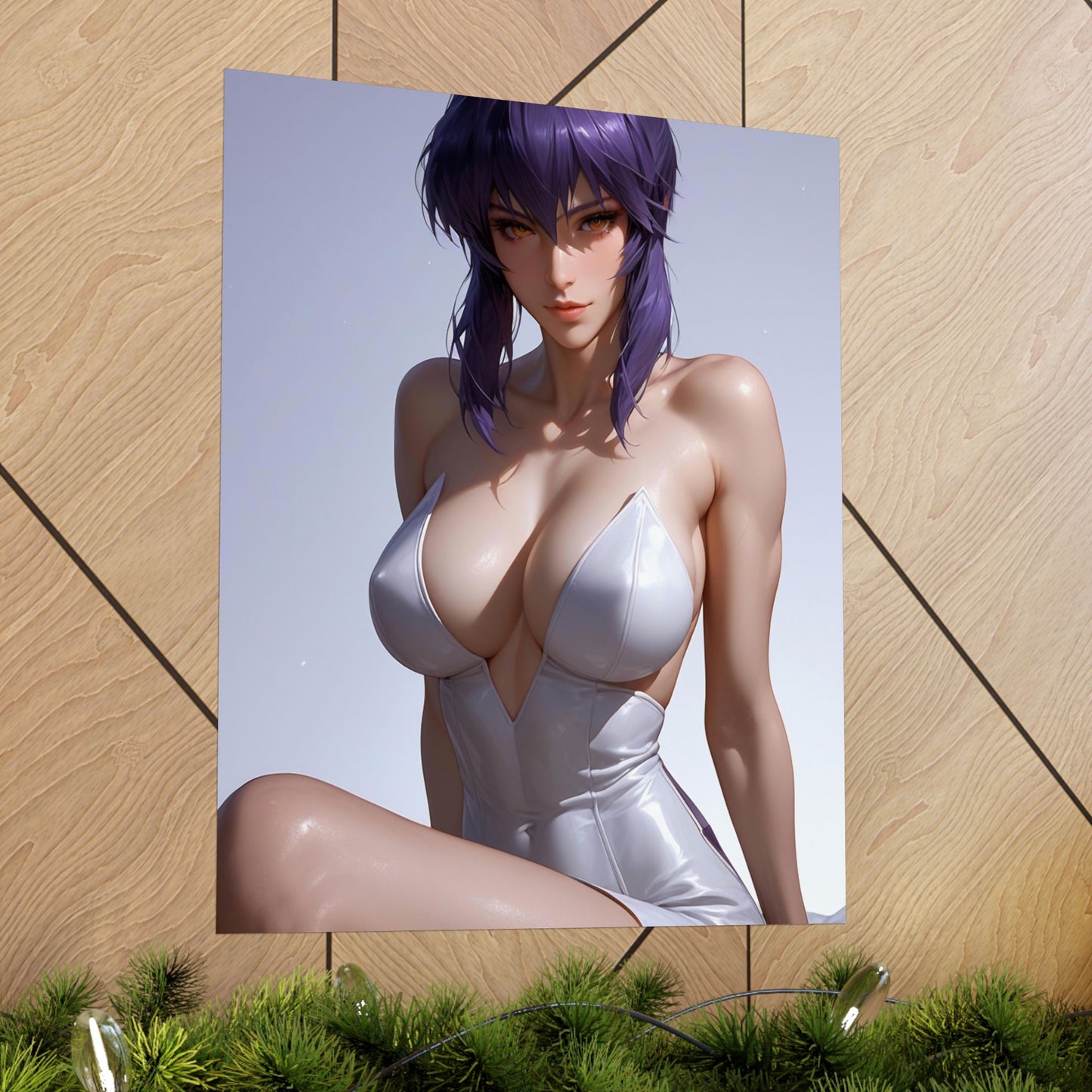 Motoko Kusanagi 002 Vertical Posters