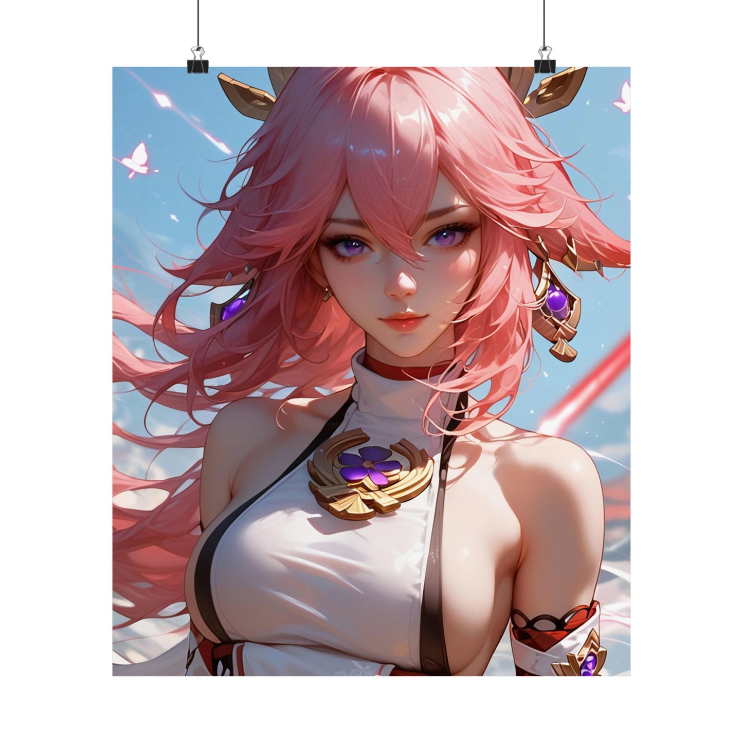 Yae Miko 002 Vertical Posters