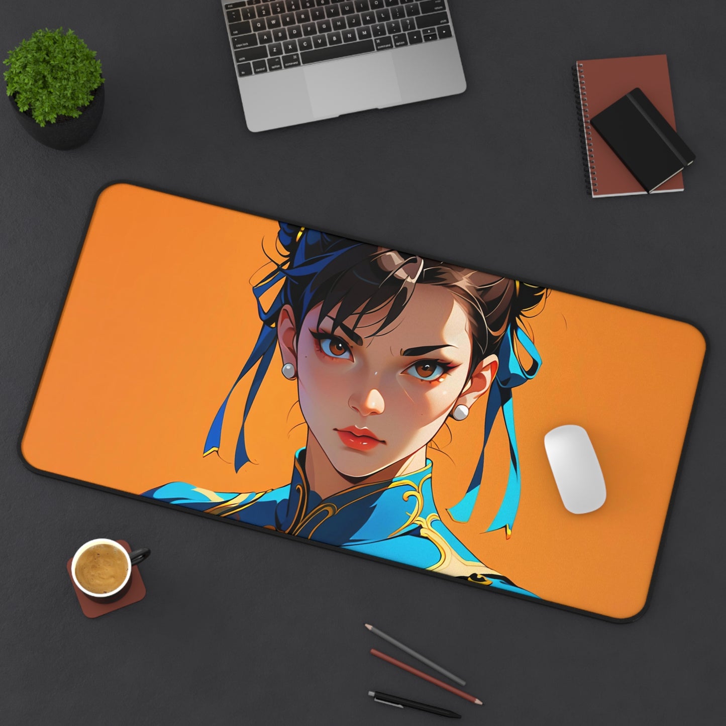 Chun Li 001 Desk Mat