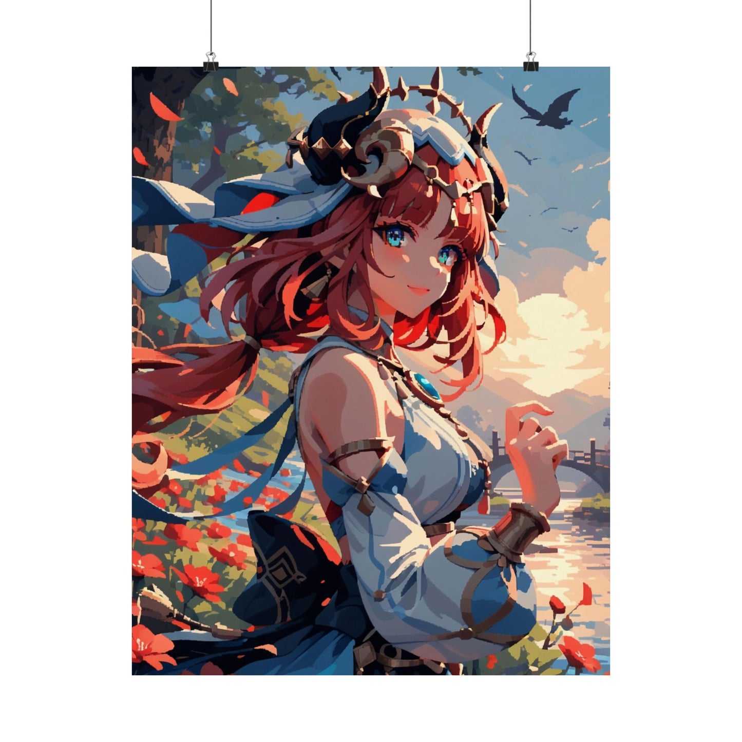 Nilou 005 Vertical Posters
