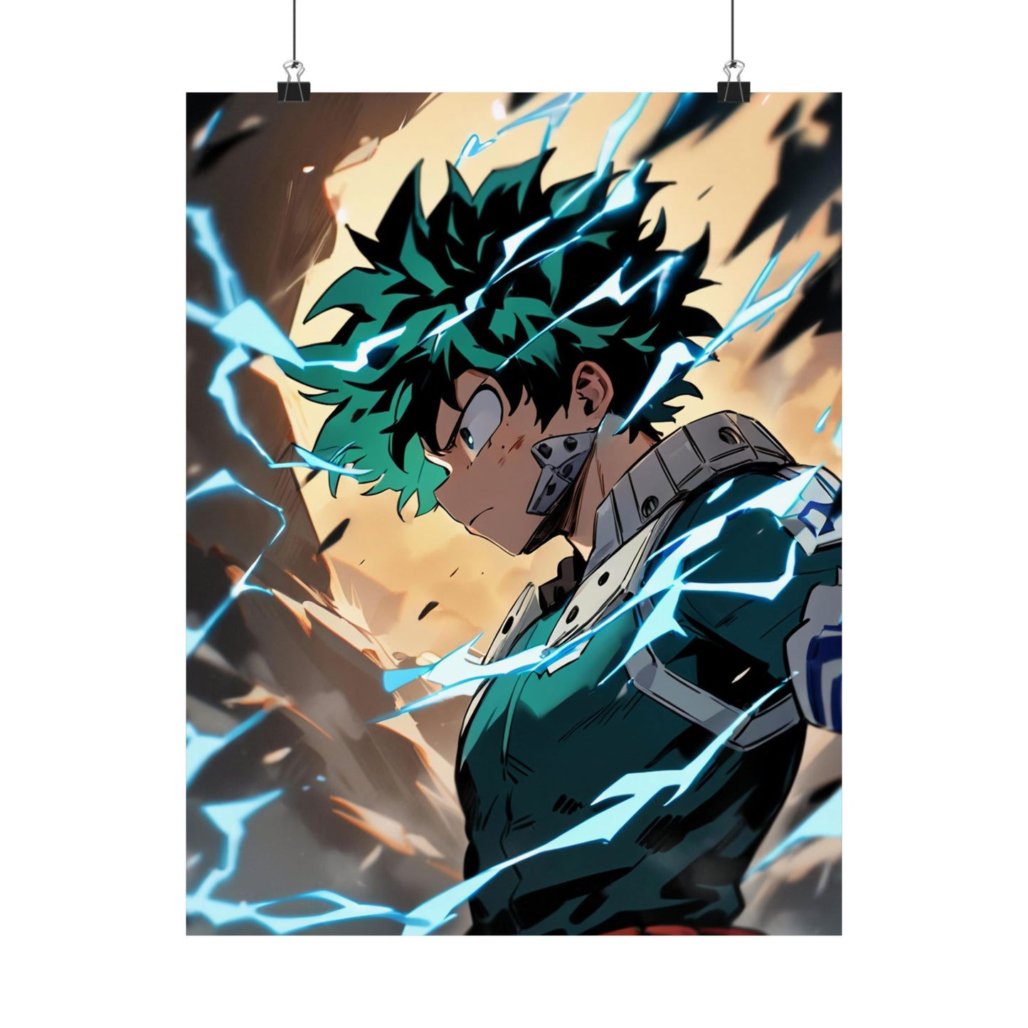 Izuku Midoriya 001 Vertical Posters