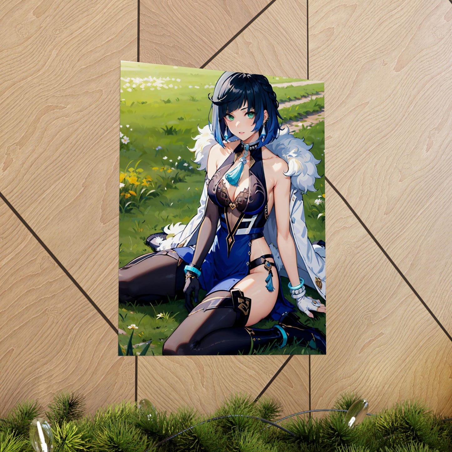 Yelan 002 Matte Vertical Posters