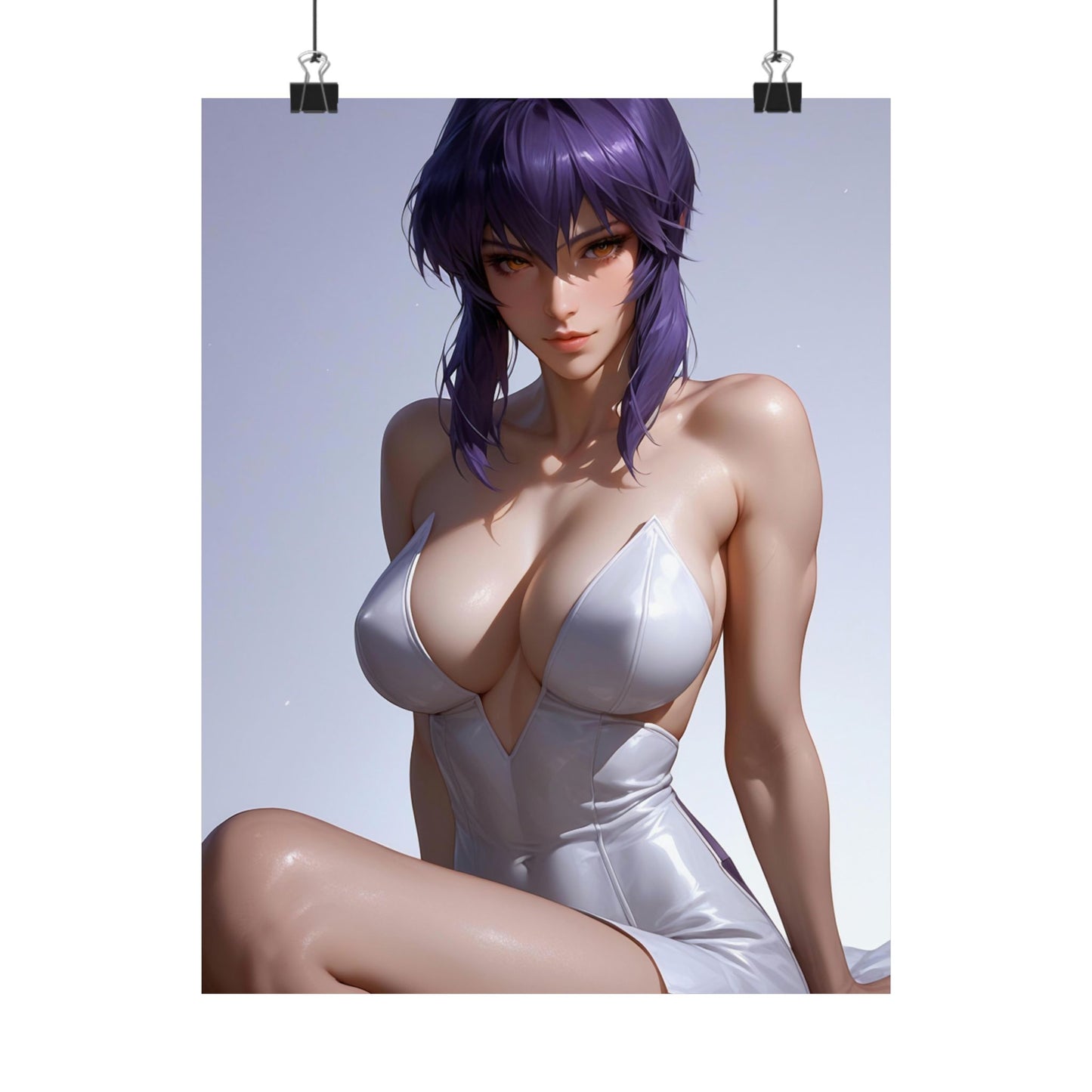Motoko Kusanagi 002 Vertical Posters
