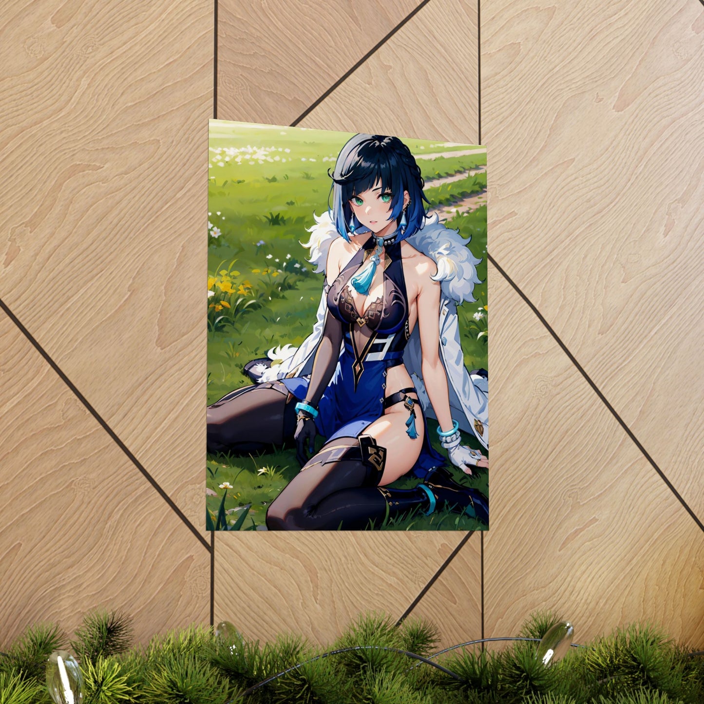 Yelan 002 Matte Vertical Posters