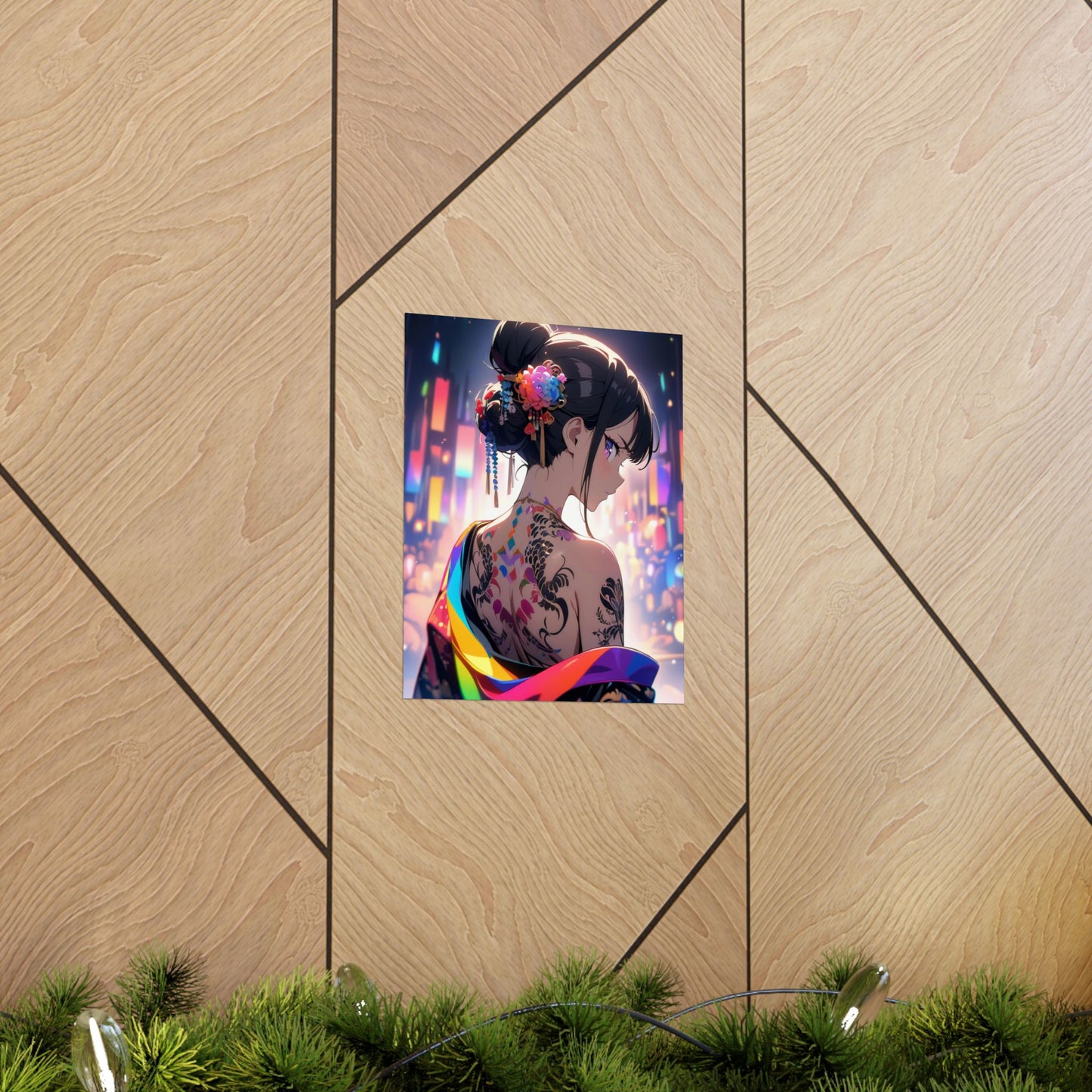 Kaleidoscopic Vertical Posters