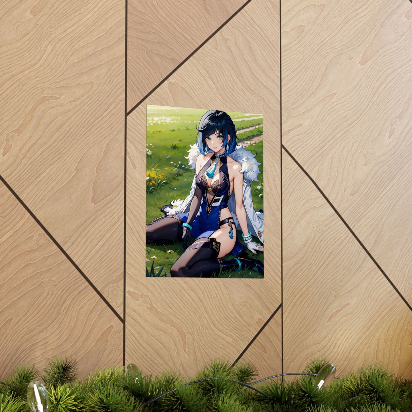 Yelan 002 Matte Vertical Posters