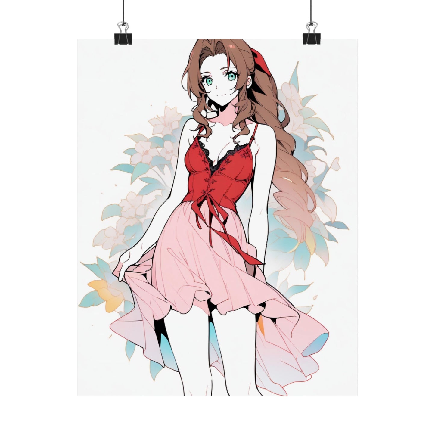 Aerith 002 Vertical Posters