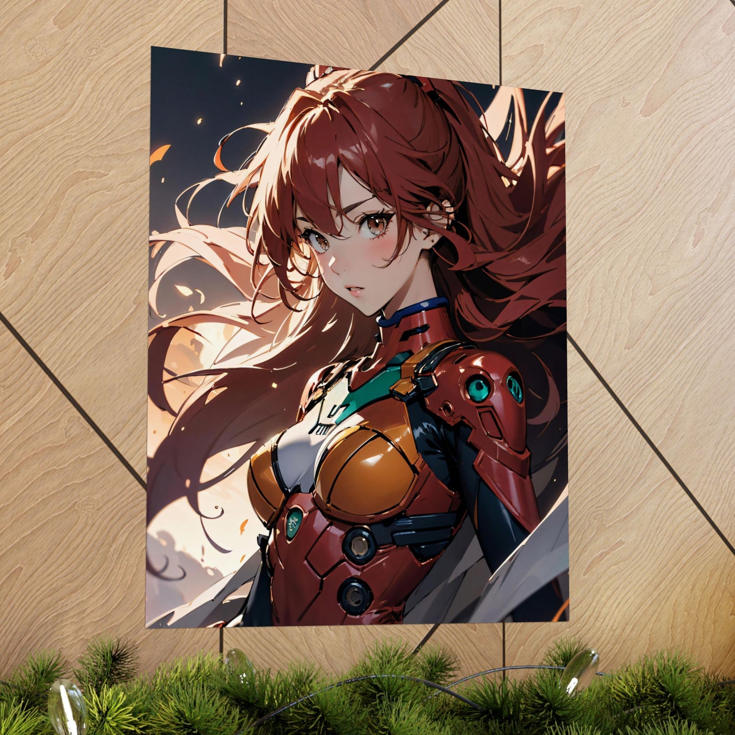 Asuka Soryu 003 Matte Vertical Posters