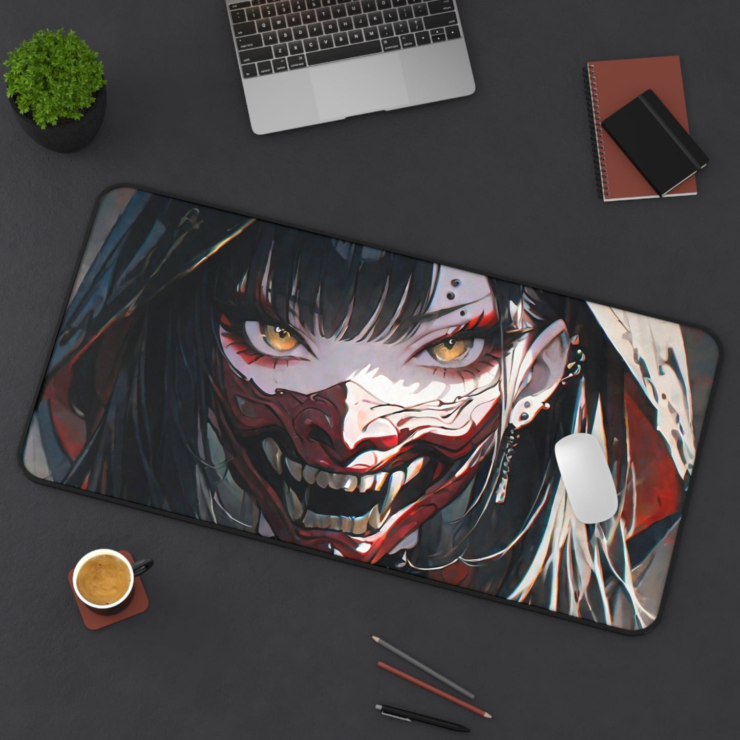 Oni Under Hood Desk Mat
