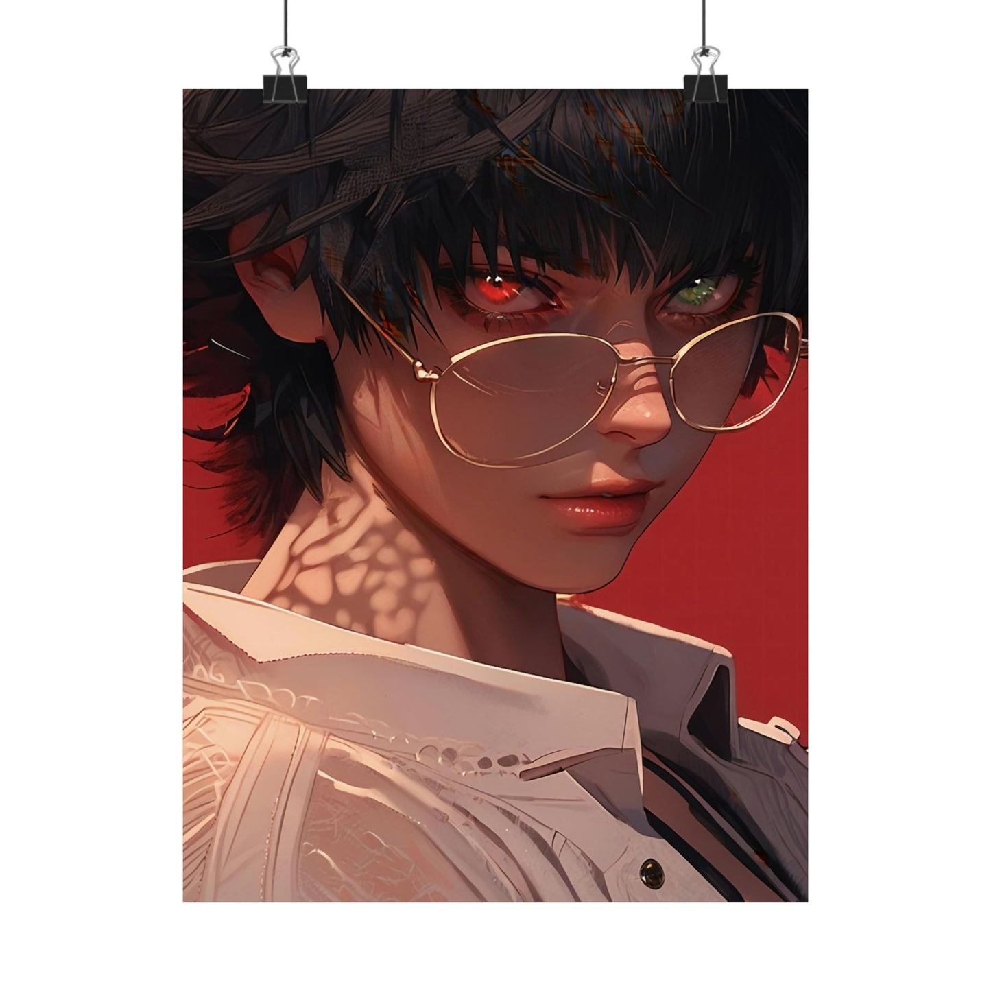 Lady 001 Vertical Posters