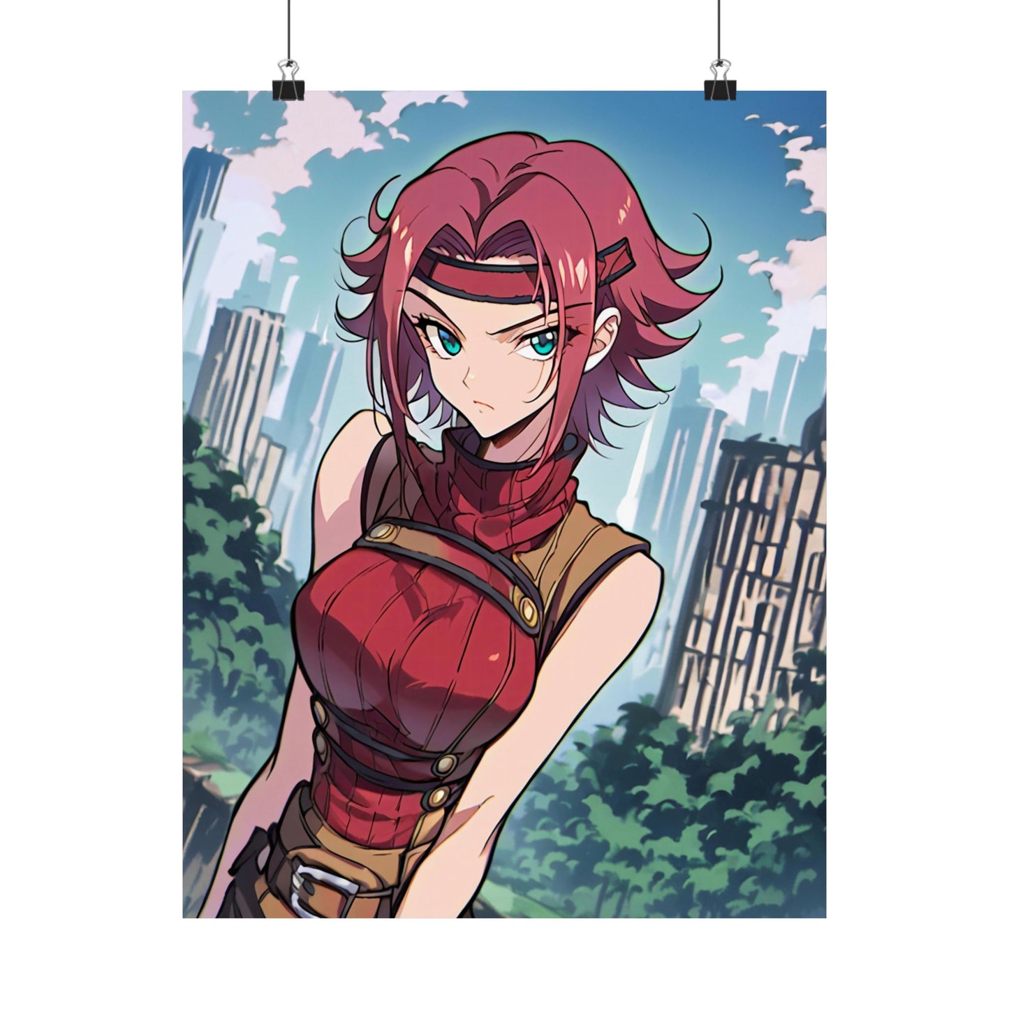 Kallen Kozuki Matte Vertical Posters