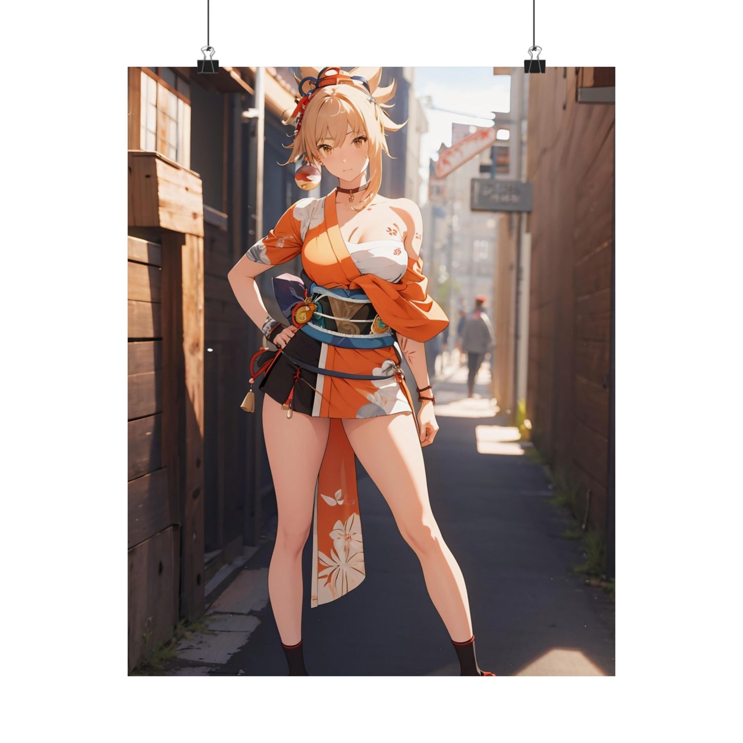 Yoimiya 001 Matte Vertical Posters