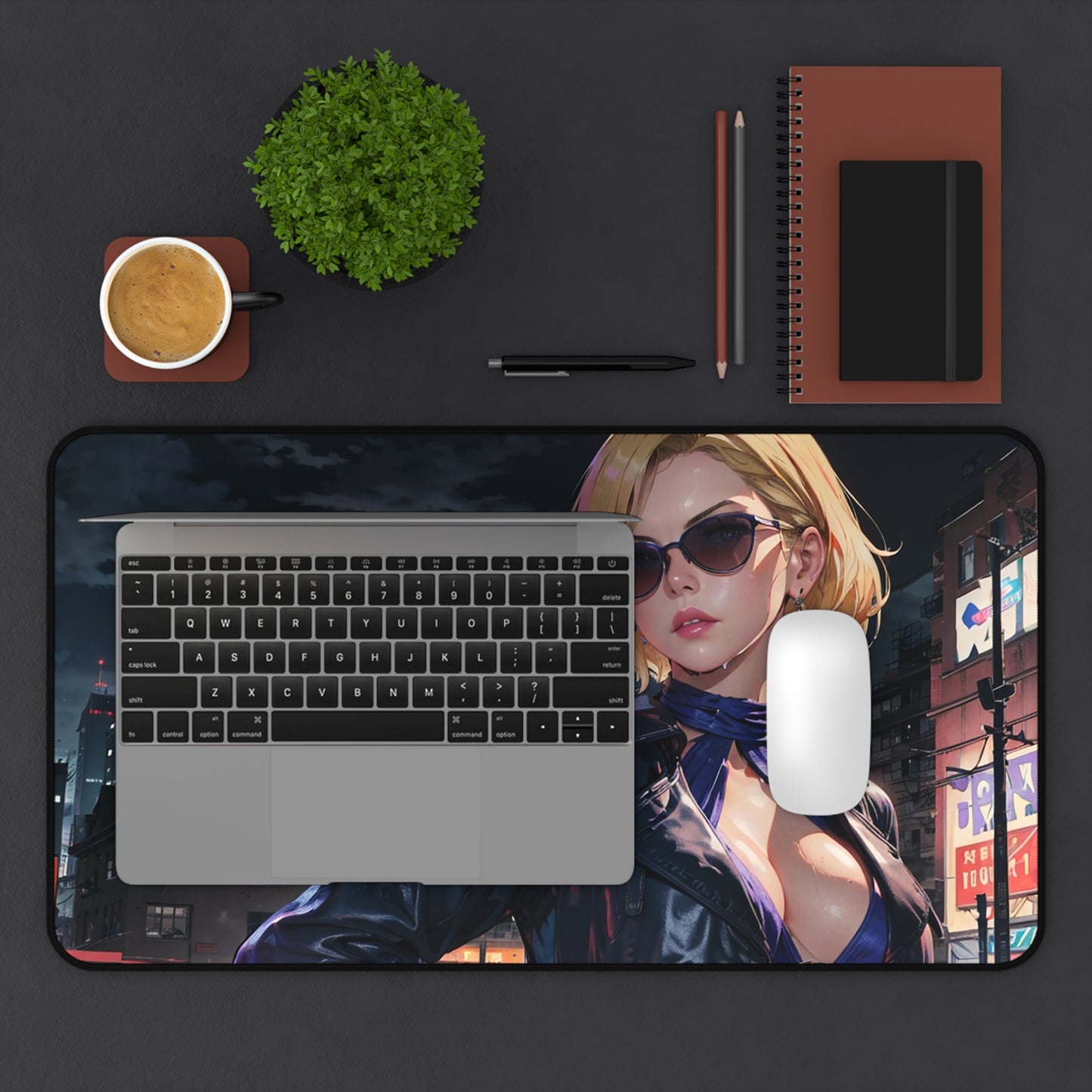 Nina 001 Desk Mat
