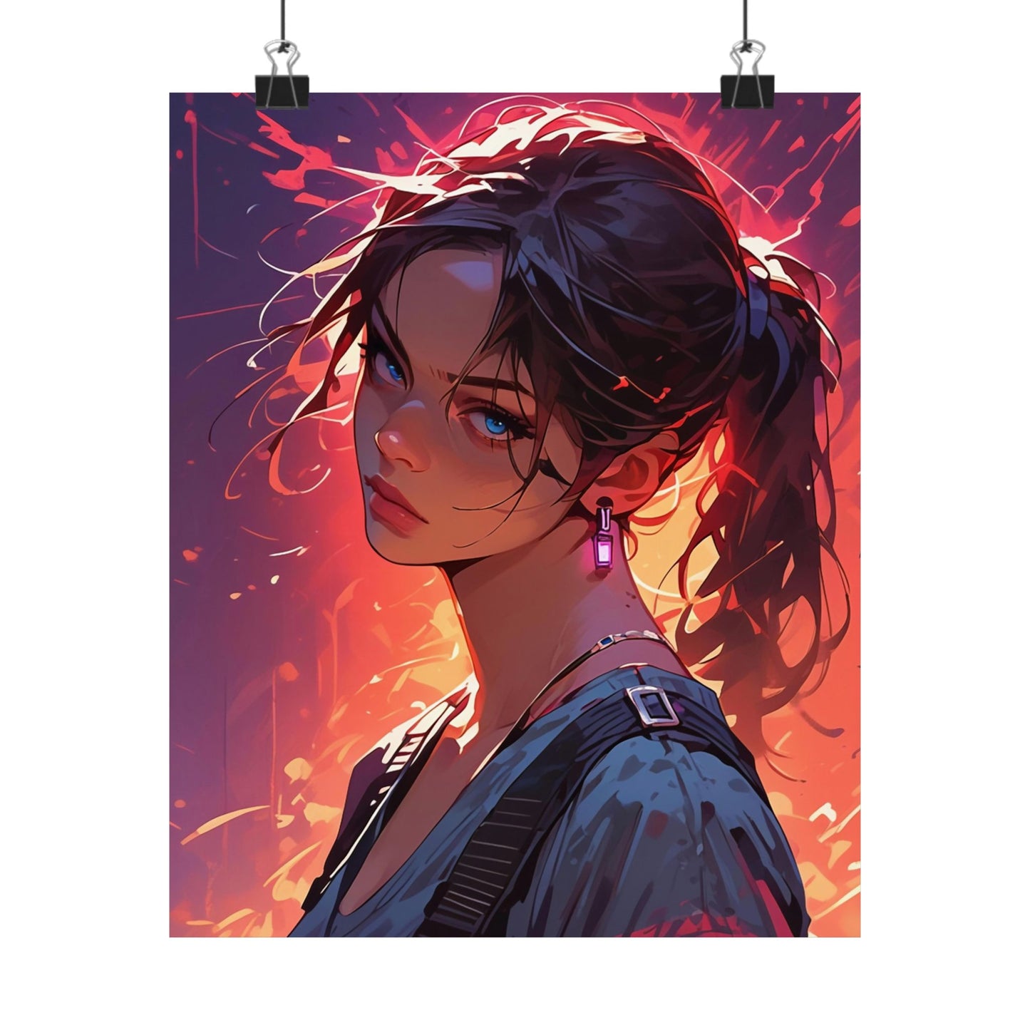 Claire Redfield 002 Vertical Posters