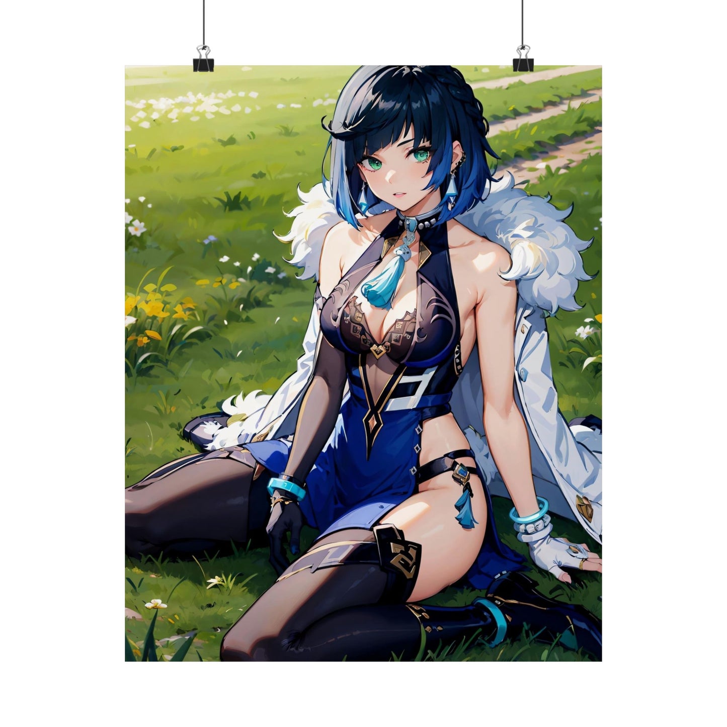 Yelan 002 Matte Vertical Posters