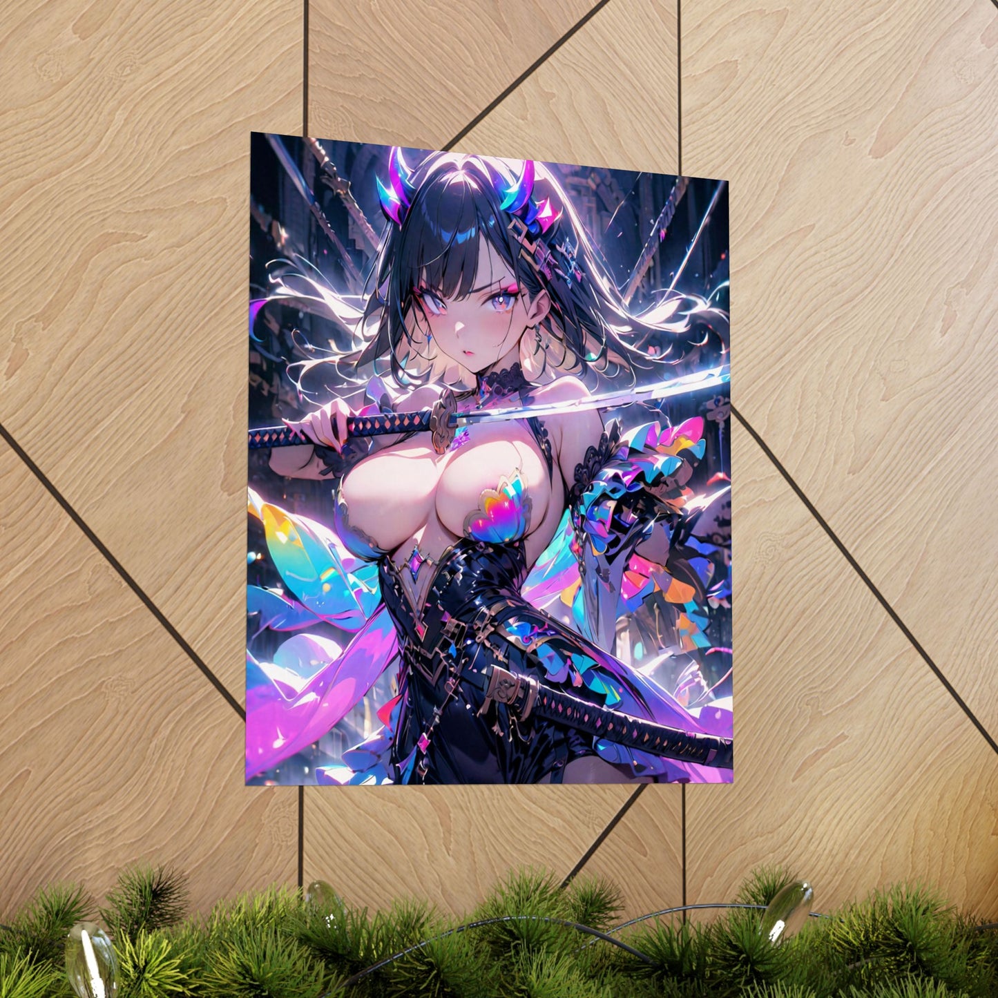 Luminous Allure Vertical Posters