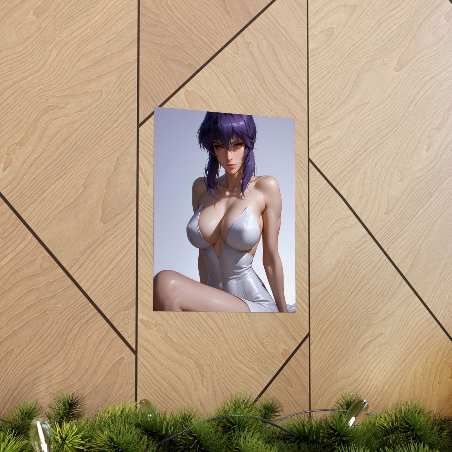 Motoko Kusanagi 002 Vertical Posters