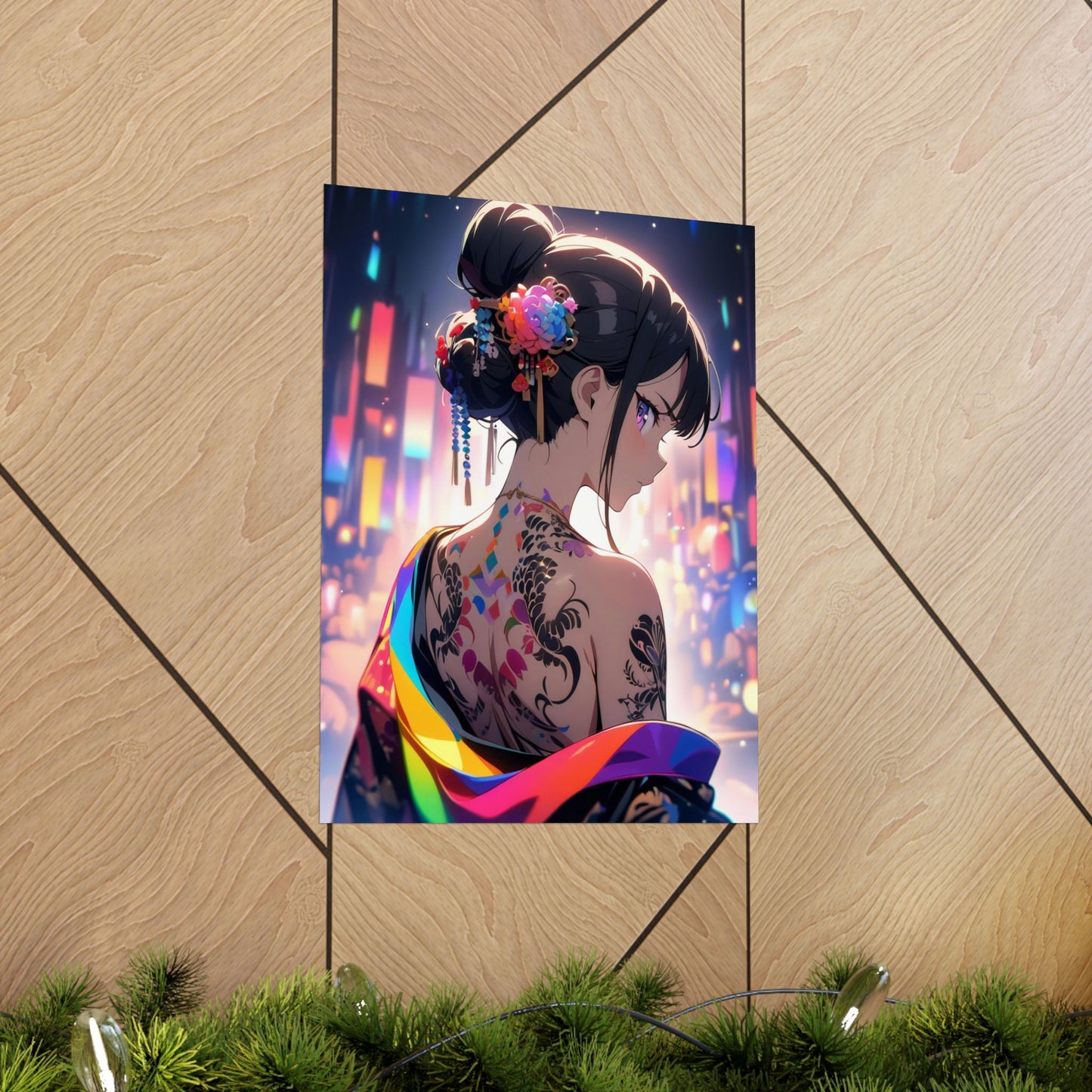 Kaleidoscopic Vertical Posters