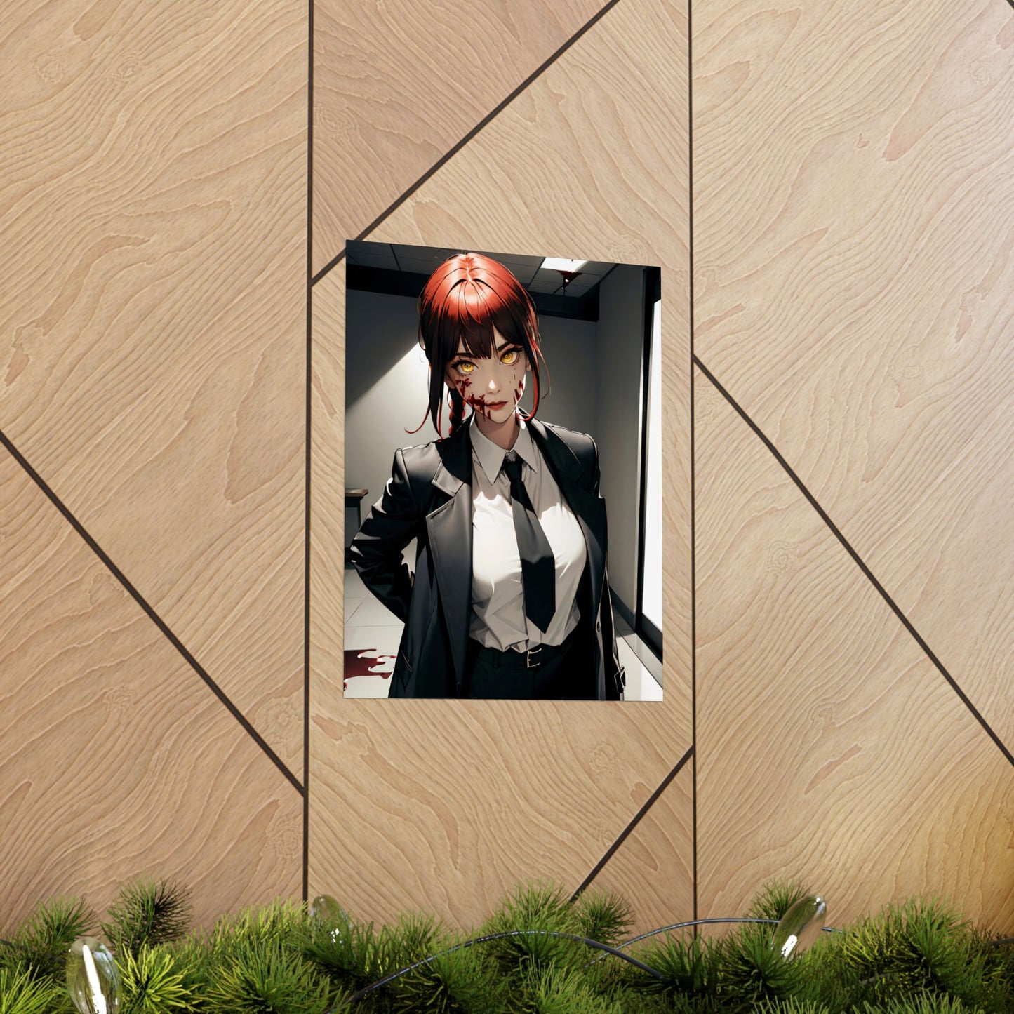 Makima 001 Matte Vertical Posters